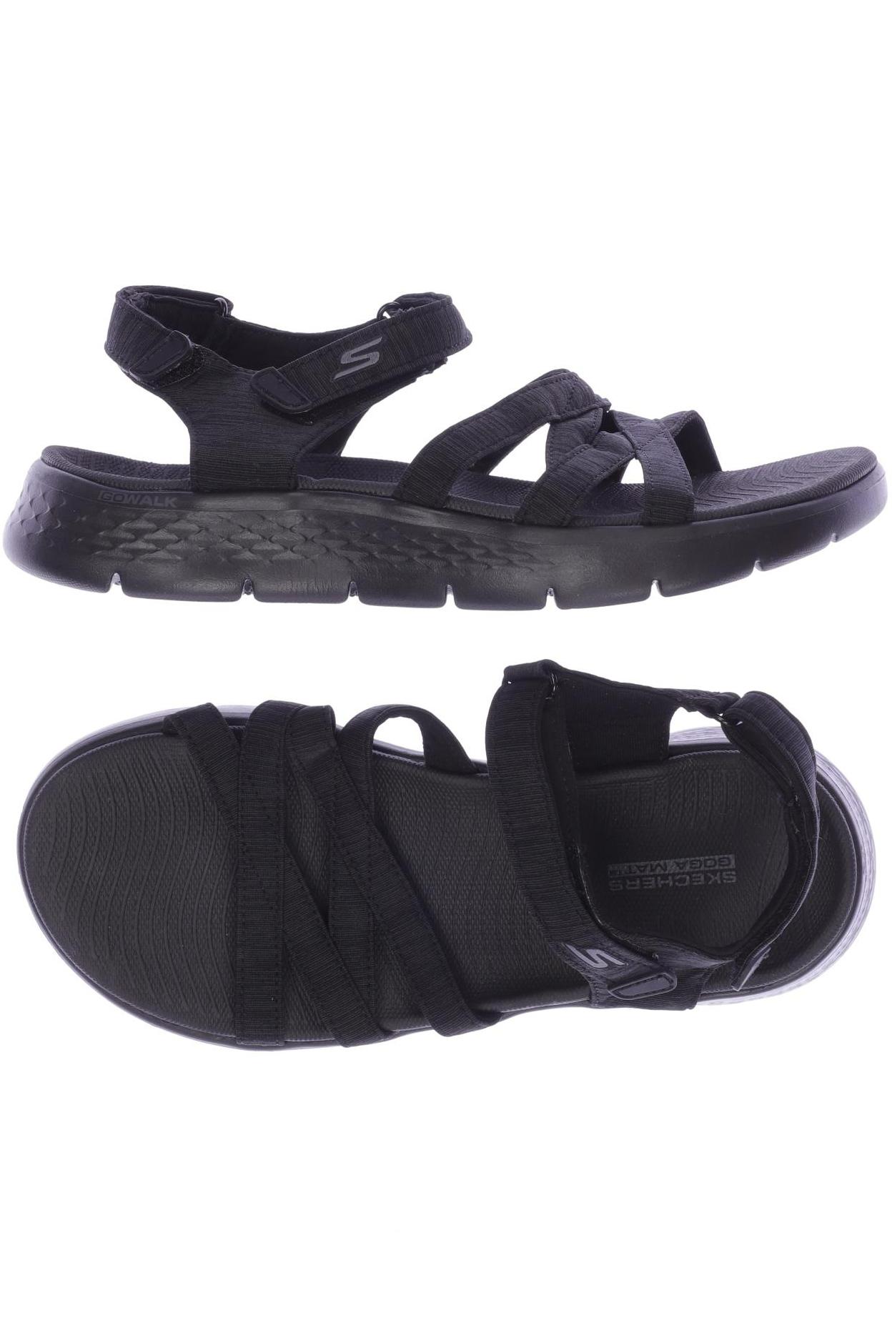 

Skechers Damen Sandale, schwarz, Gr. 37.5