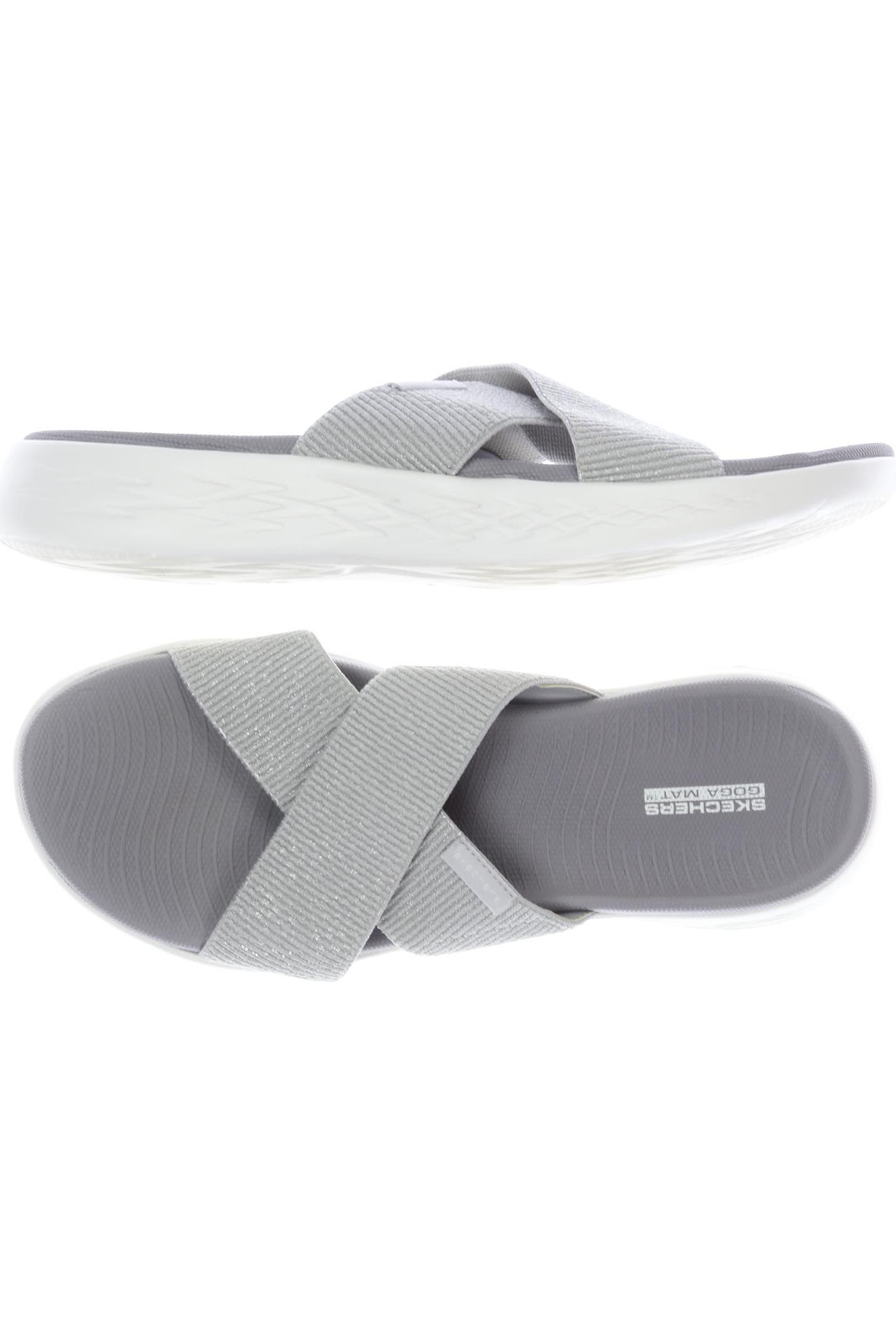 

Skechers Damen Sandale, grau, Gr. 39
