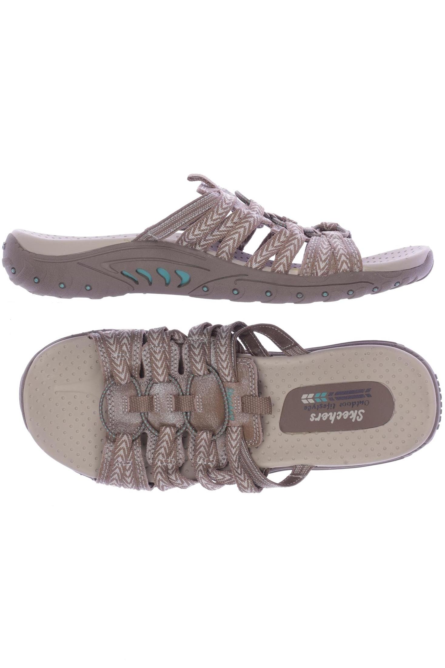 

Skechers Damen Sandale, braun, Gr. 38