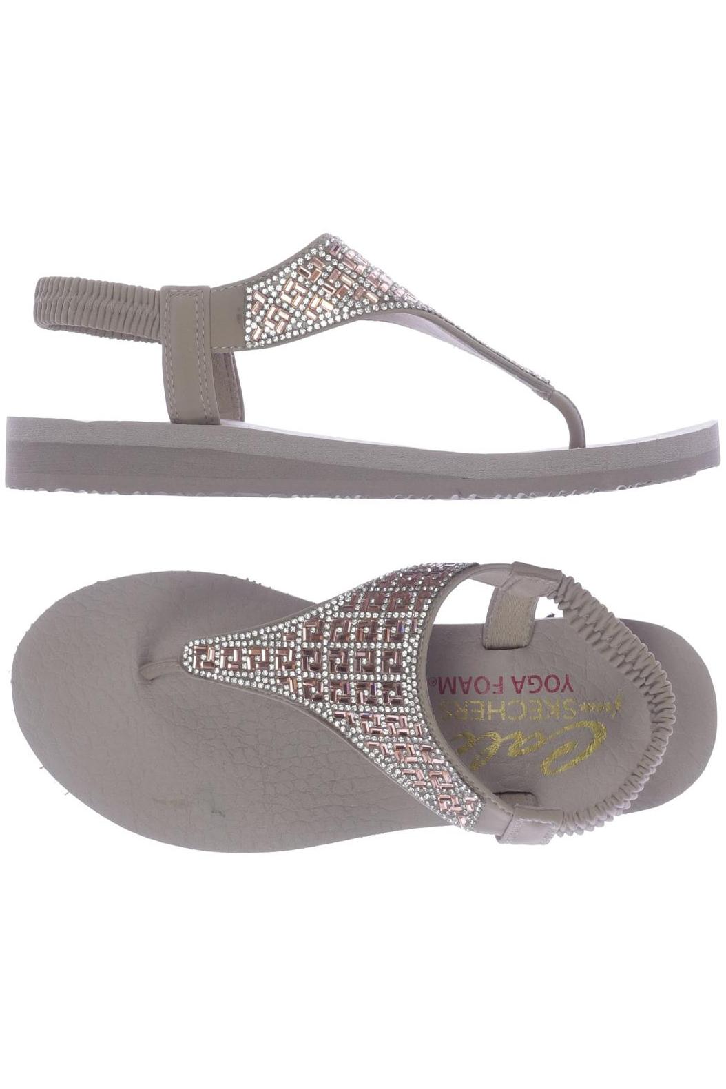 

SKECHERS Damen Sandale, grau