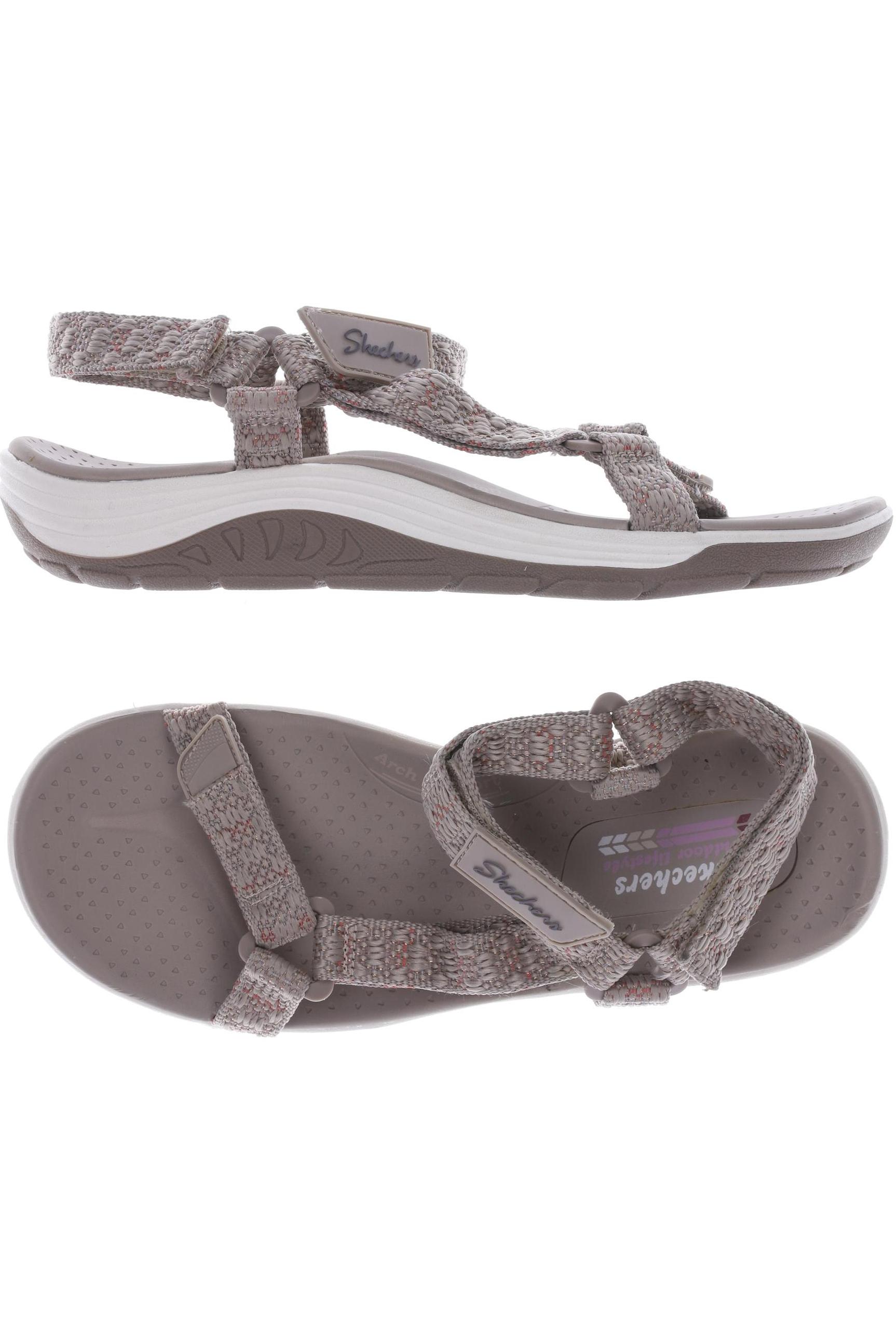 

SKECHERS Damen Sandale, beige