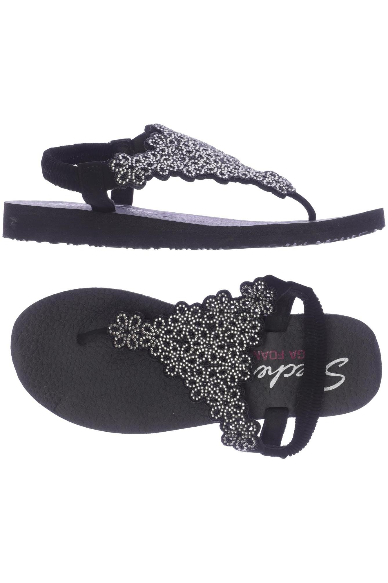 

Skechers Damen Sandale, schwarz, Gr. 38
