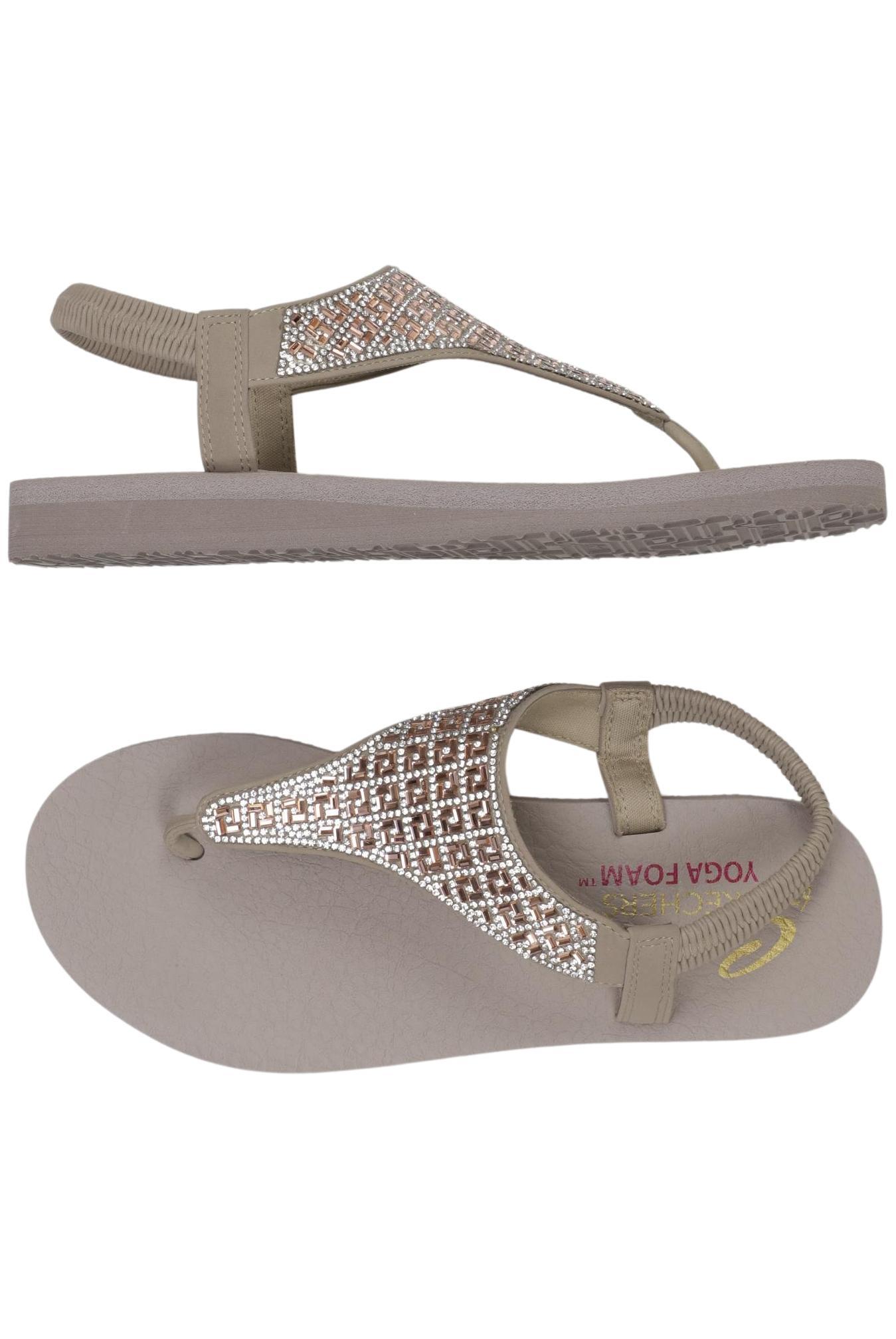 

Skechers Damen Sandale, grau, Gr. 38