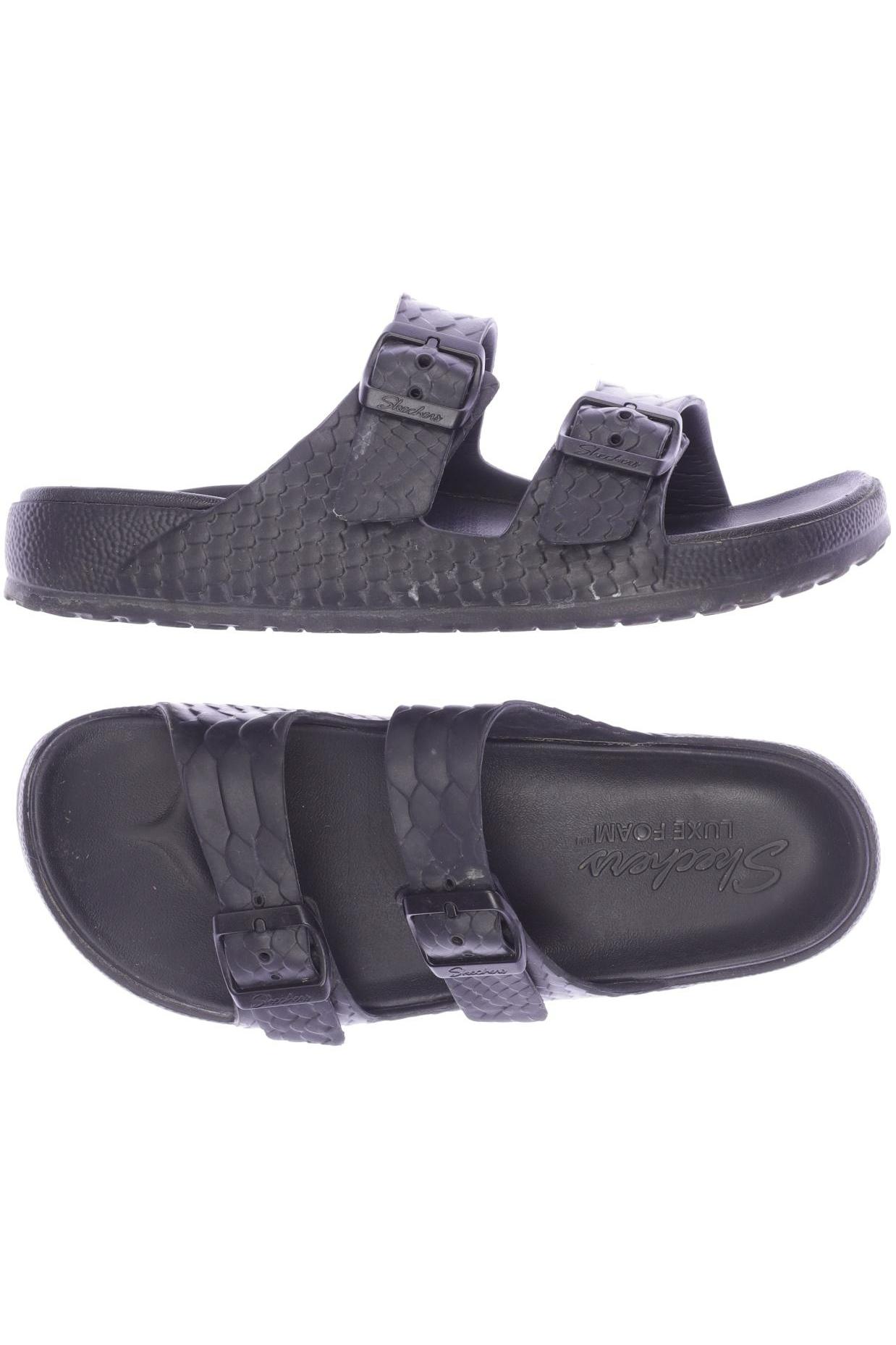 

Skechers Damen Sandale, schwarz, Gr. 9
