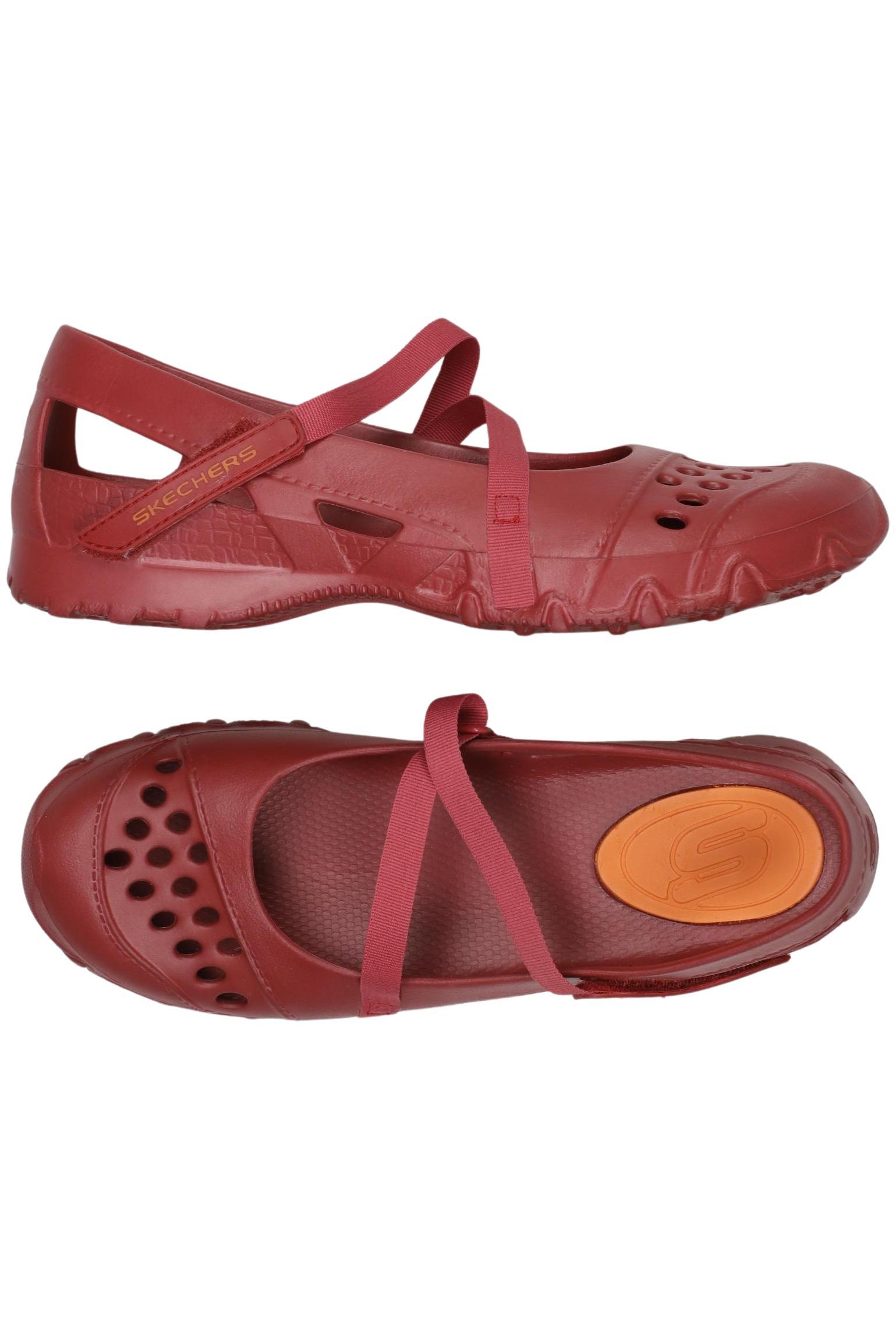 

Skechers Damen Sandale, bordeaux, Gr. 9