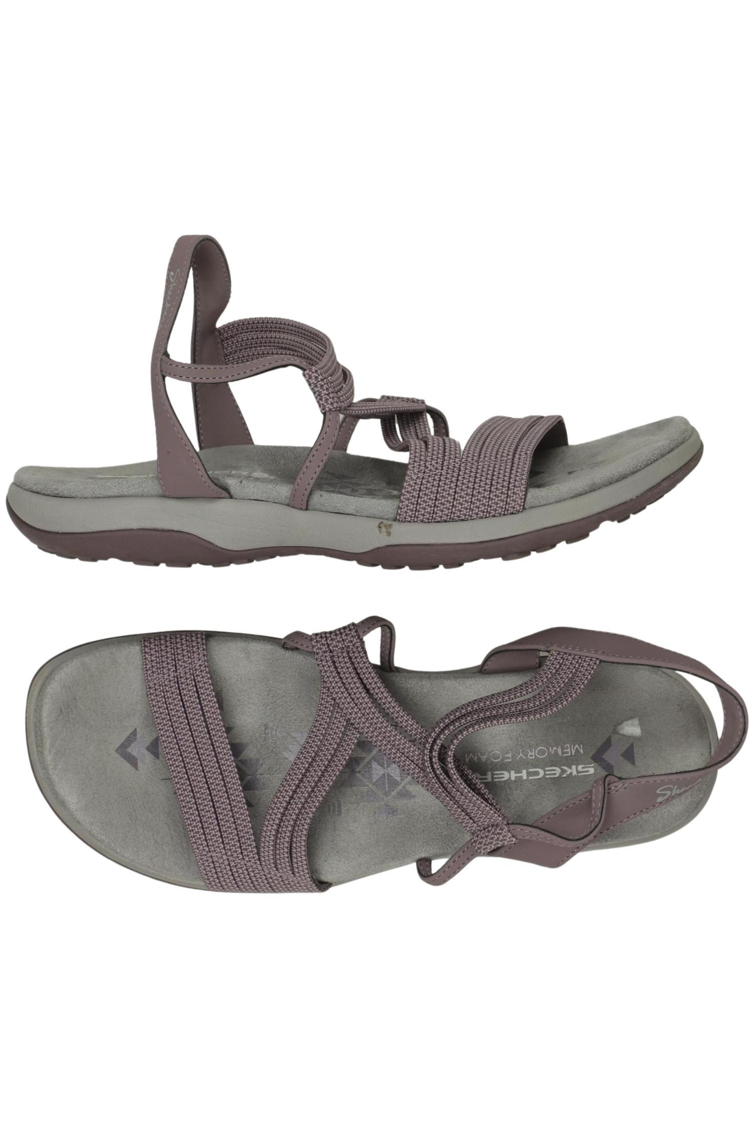 

Skechers Damen Sandale, flieder, Gr. 8
