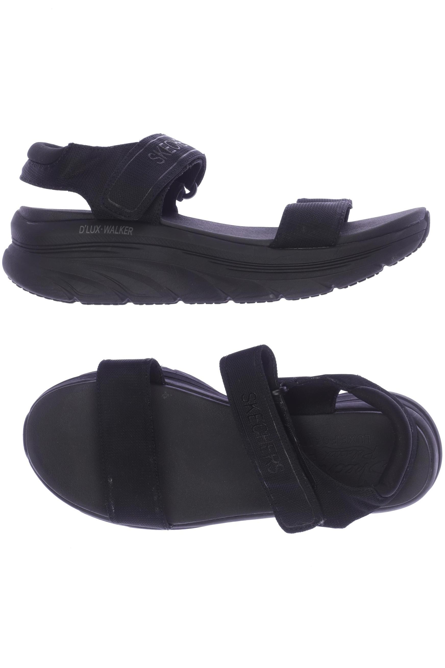 

Skechers Damen Sandale, schwarz, Gr. 39