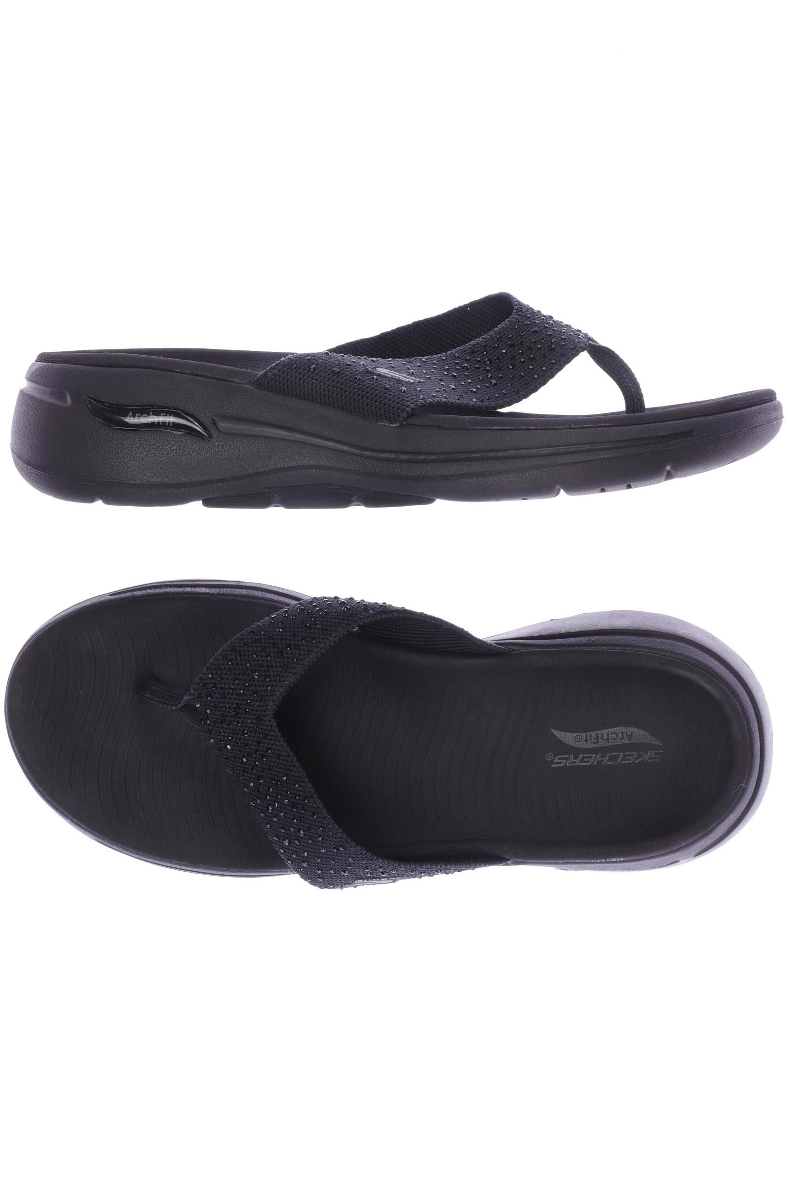 

SKECHERS Damen Sandale, marineblau