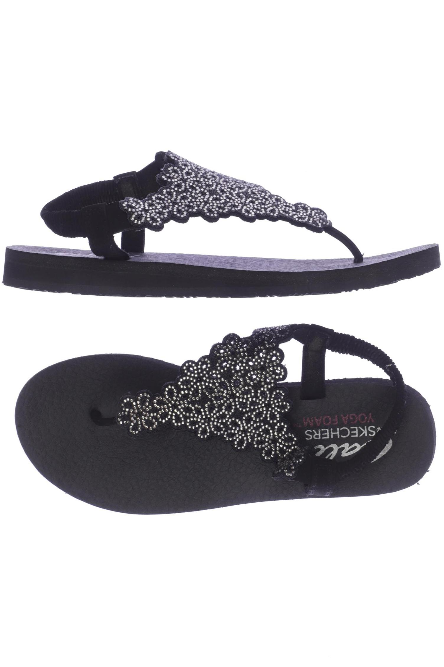 

Skechers Damen Sandale, schwarz, Gr. 41