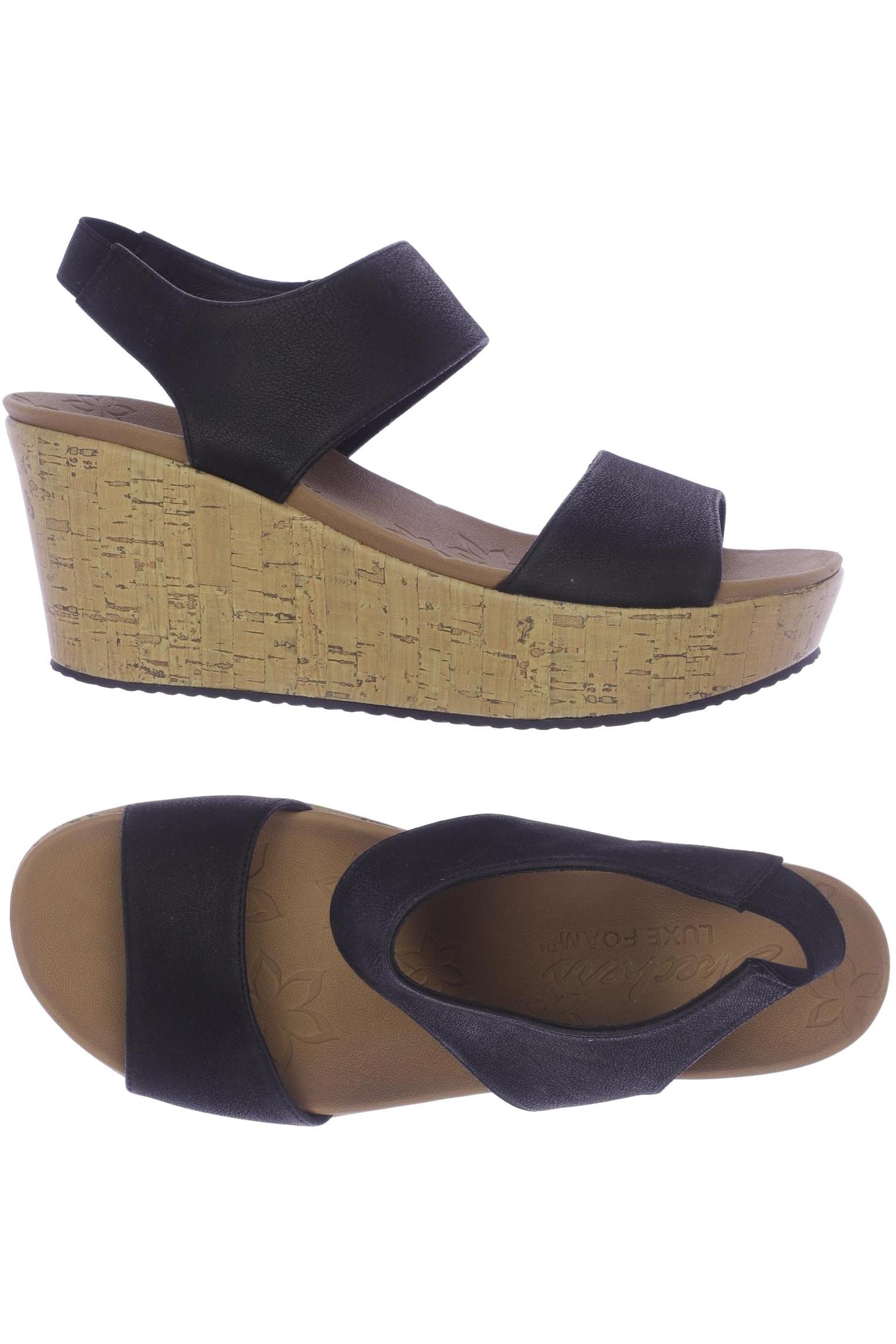 

Skechers Damen Sandale, schwarz, Gr. 41
