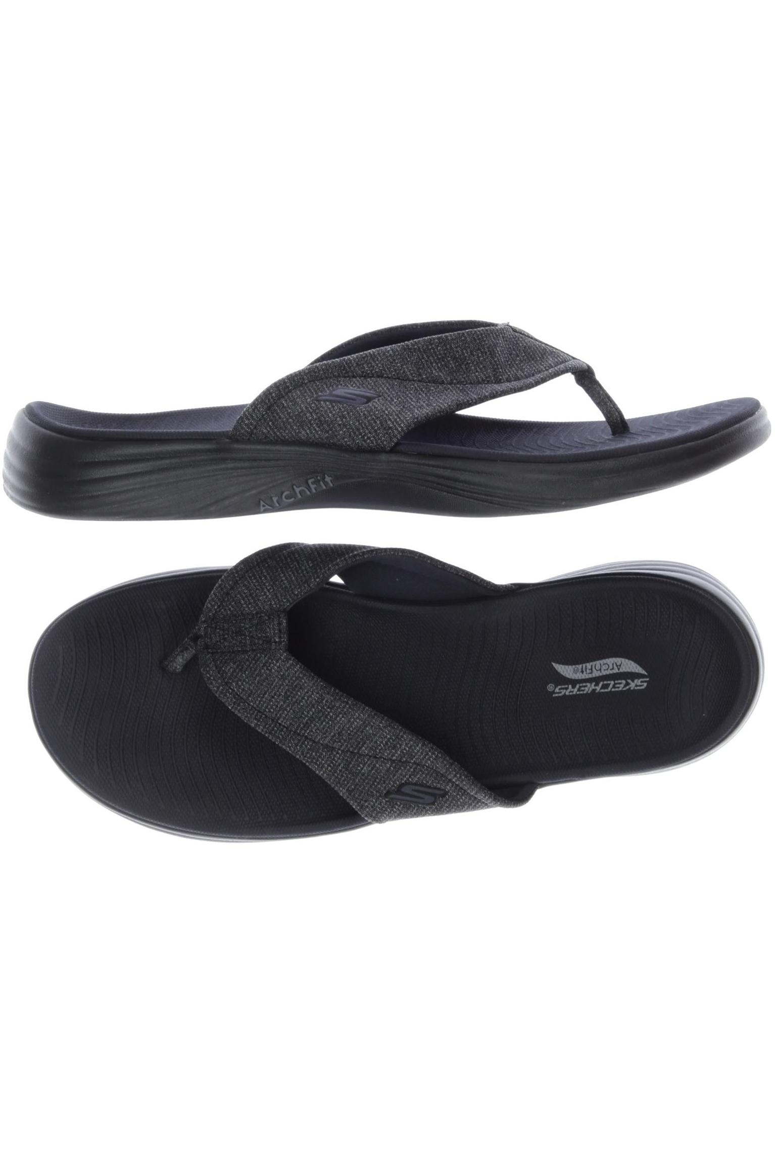 

Skechers Damen Sandale, schwarz, Gr. 41