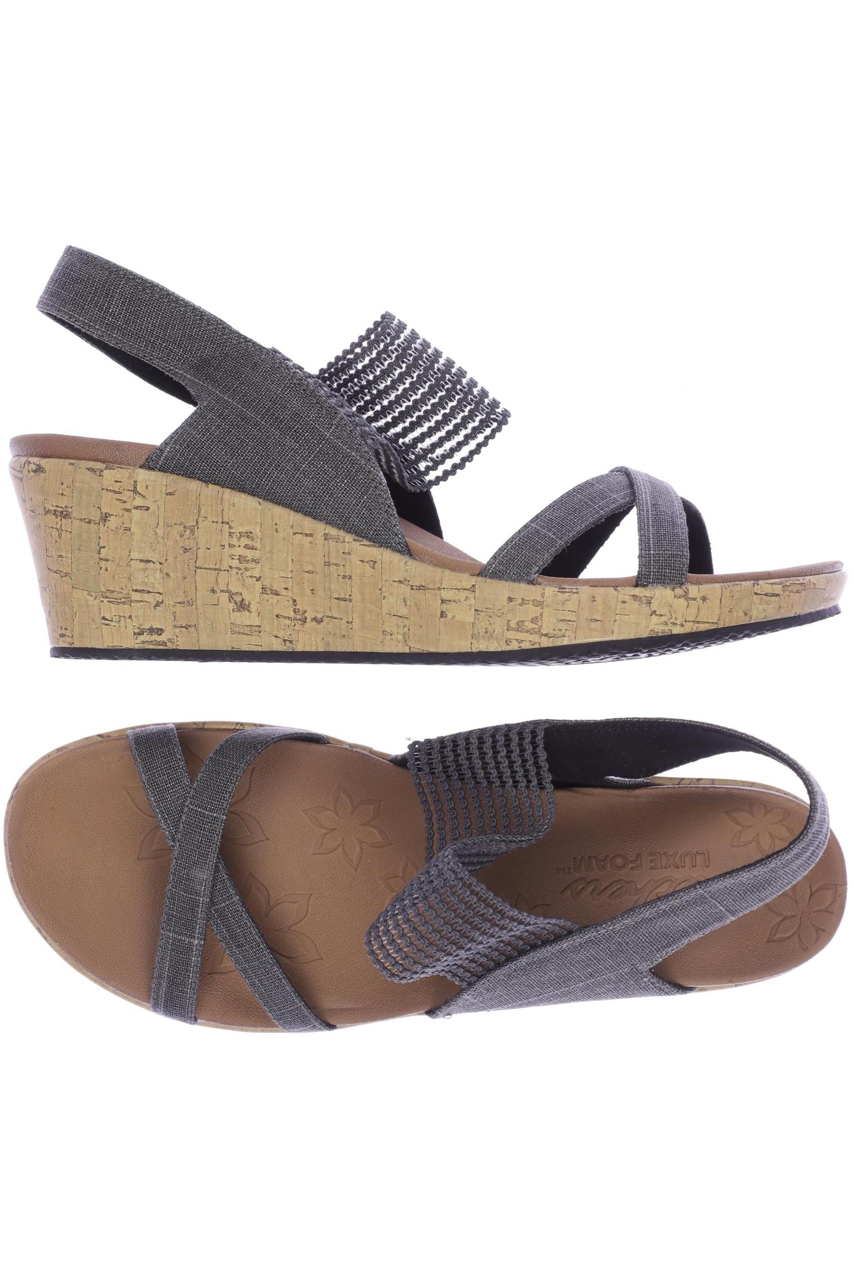 

Skechers Damen Sandale, grau, Gr. 41