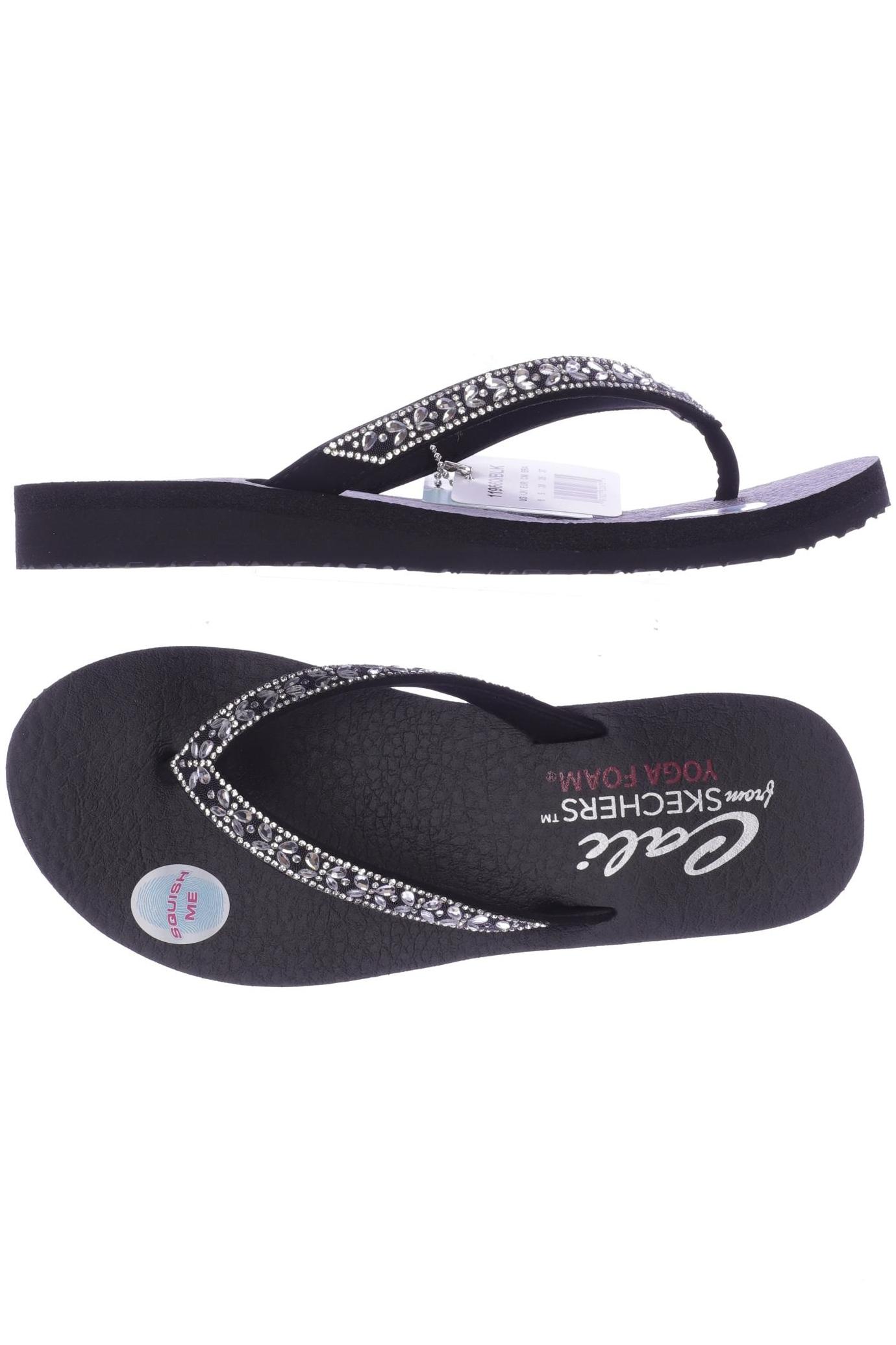 

Skechers Damen Sandale, schwarz, Gr. 38