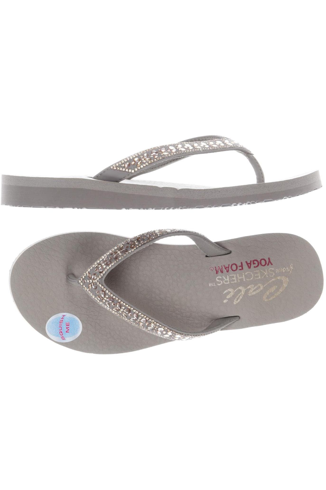 

Skechers Damen Sandale, grau, Gr. 38