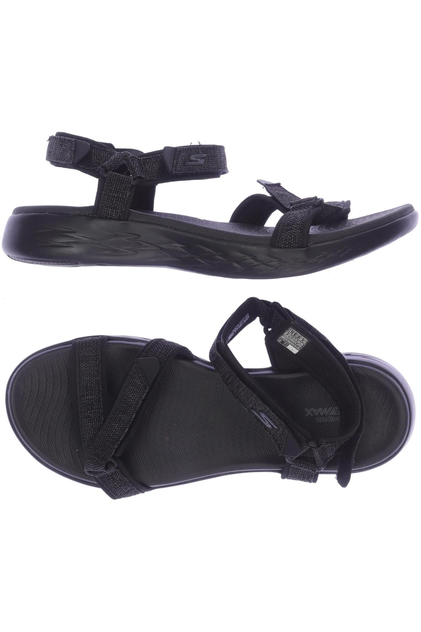 

Skechers Damen Sandale, schwarz, Gr. 41