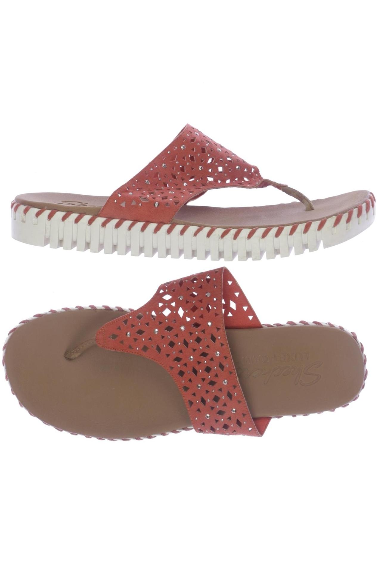 

Skechers Damen Sandale, rot, Gr. 40