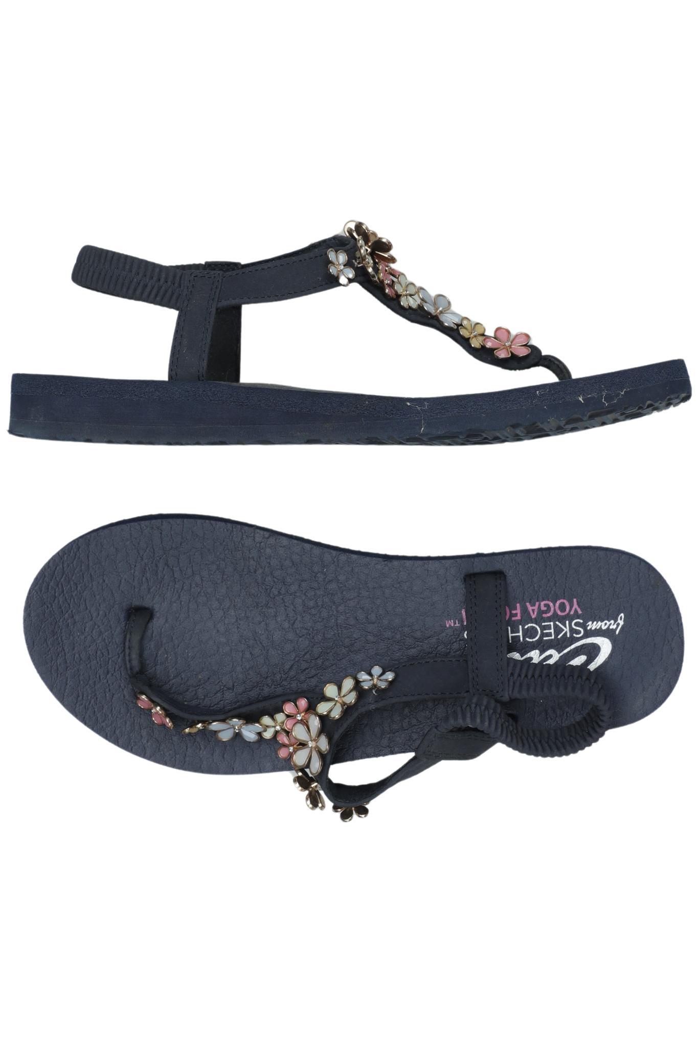 

Skechers Damen Sandale, marineblau, Gr. 40
