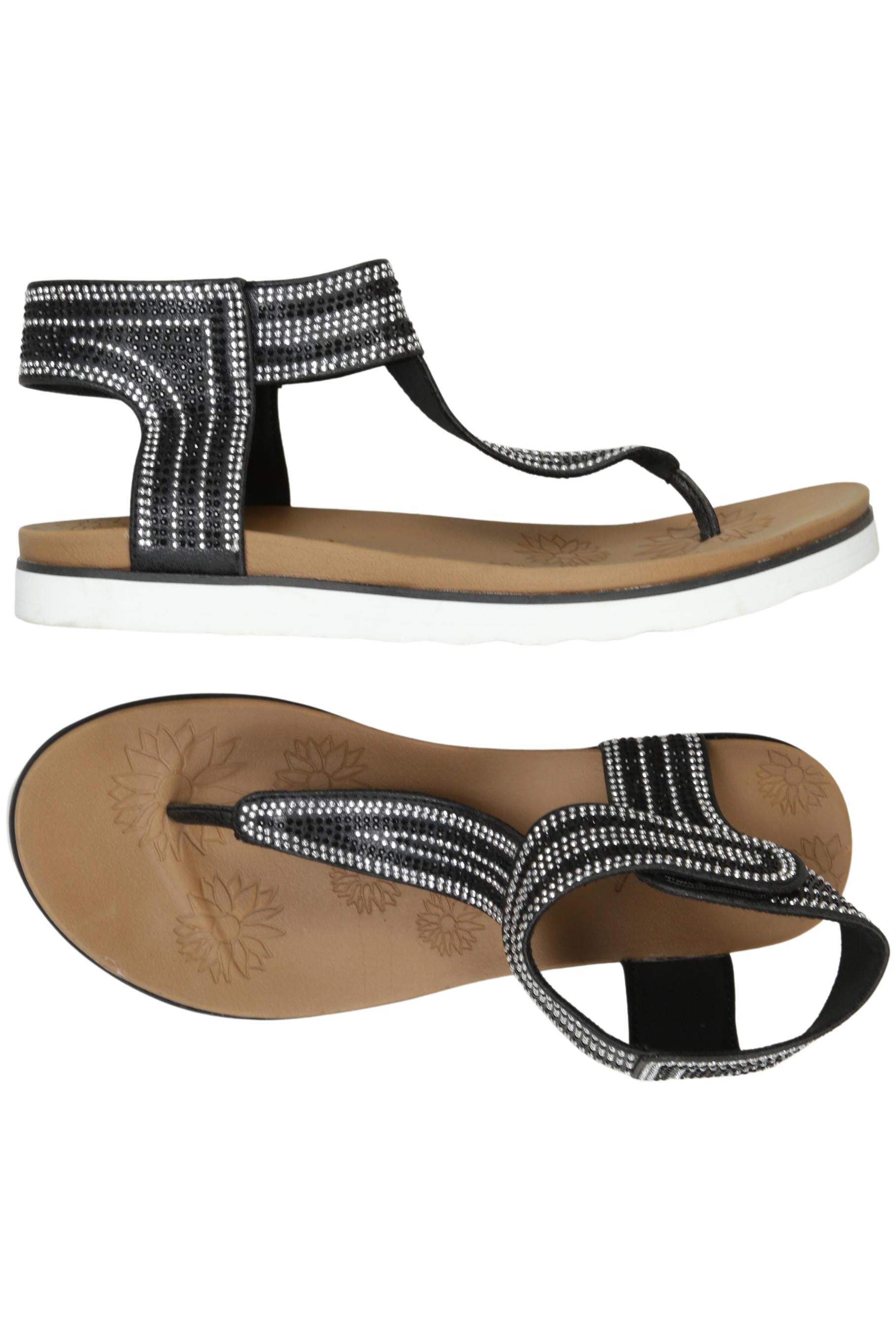 

Skechers Damen Sandale, schwarz, Gr. 38