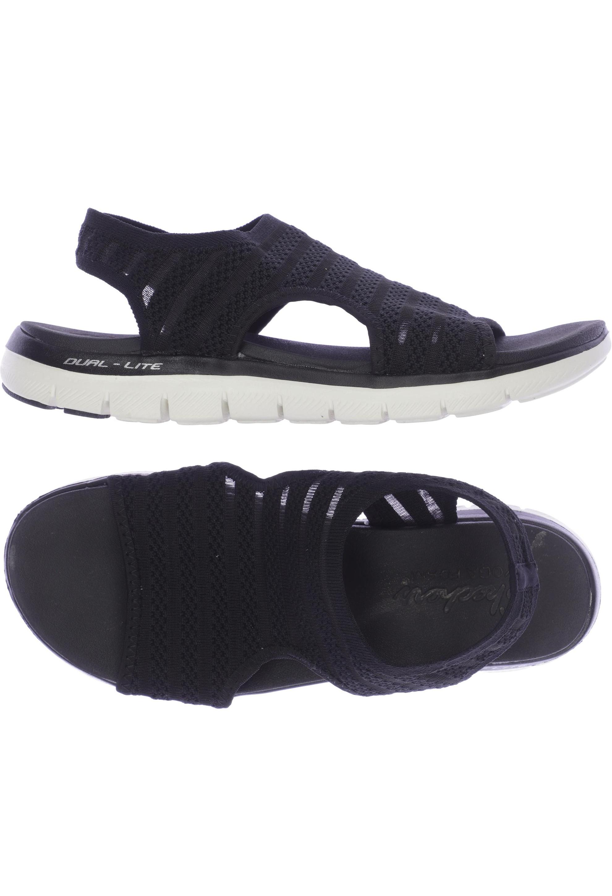 

Skechers Damen Sandale, schwarz, Gr. 40.5