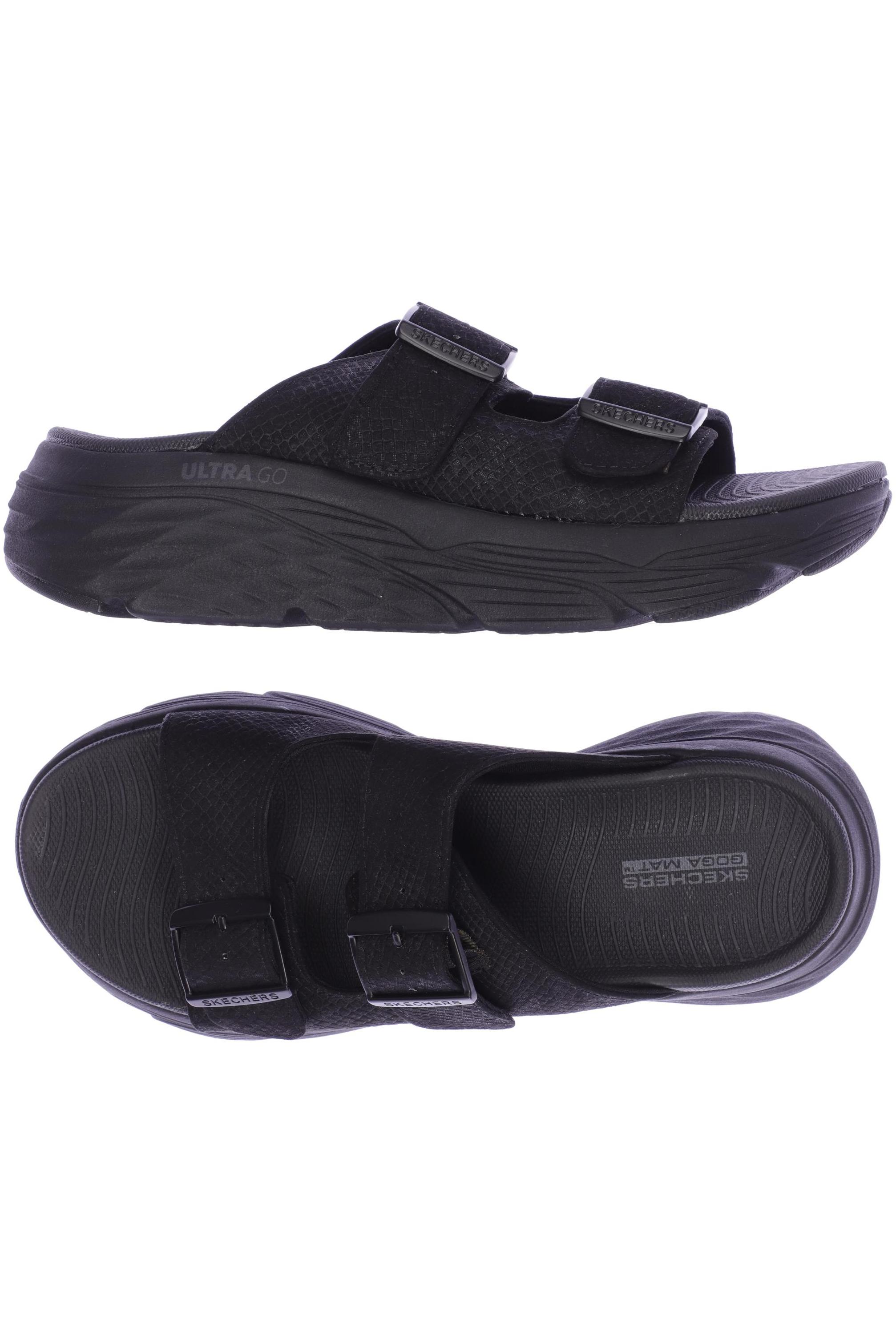 

Skechers Damen Sandale, schwarz, Gr. 38