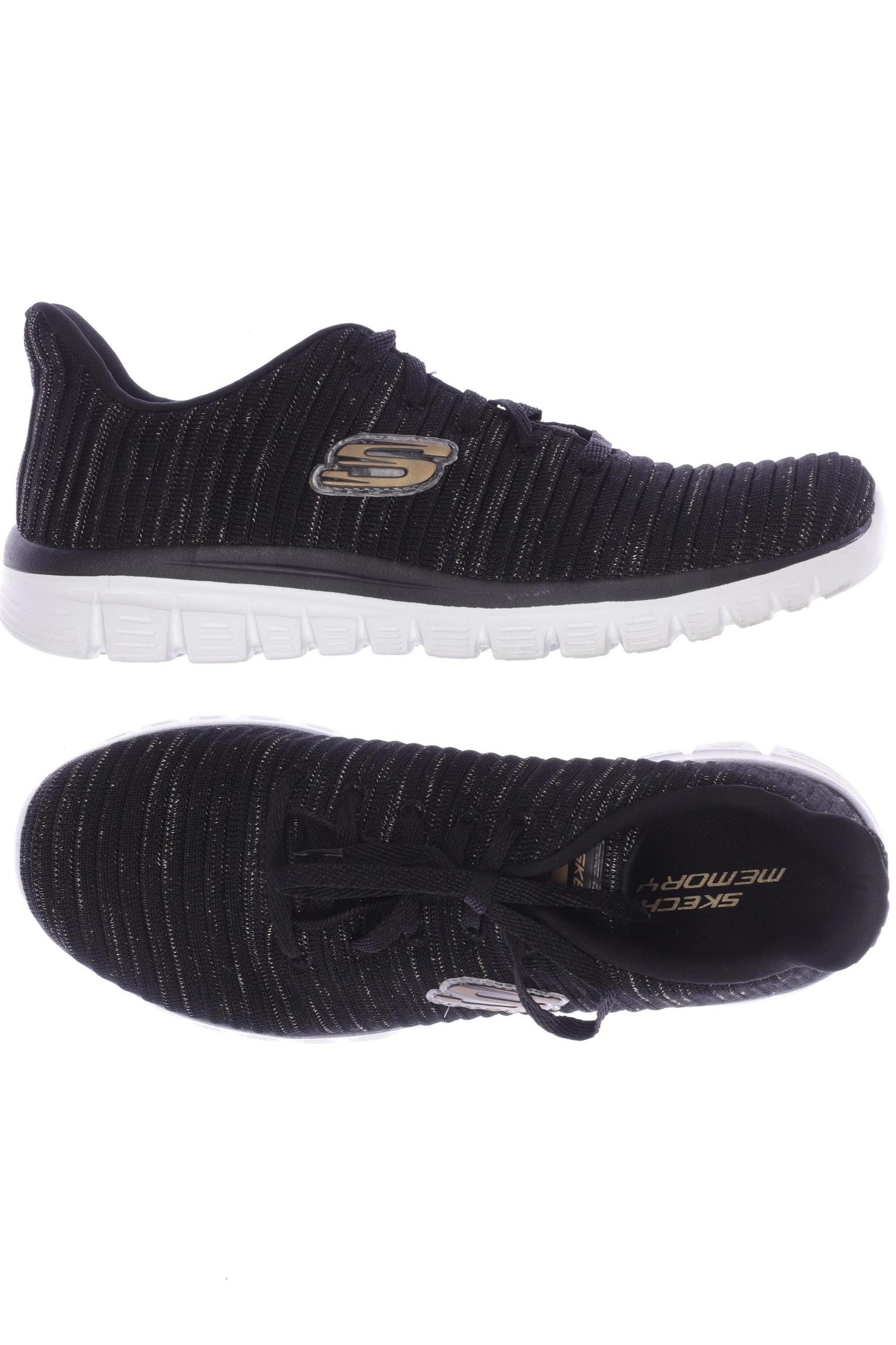 

SKECHERS Damen Sneakers, schwarz