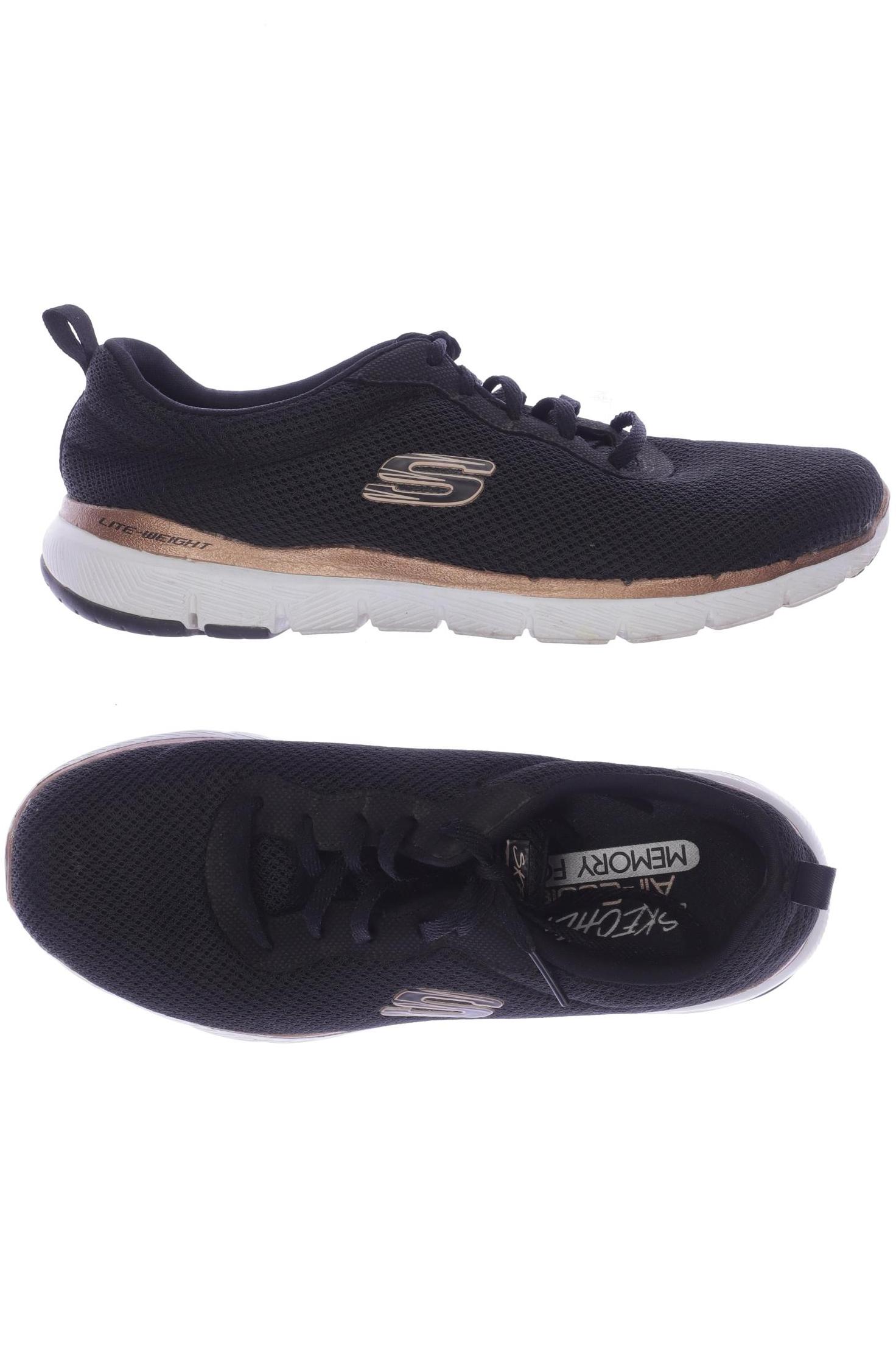 

SKECHERS Damen Sneakers, schwarz
