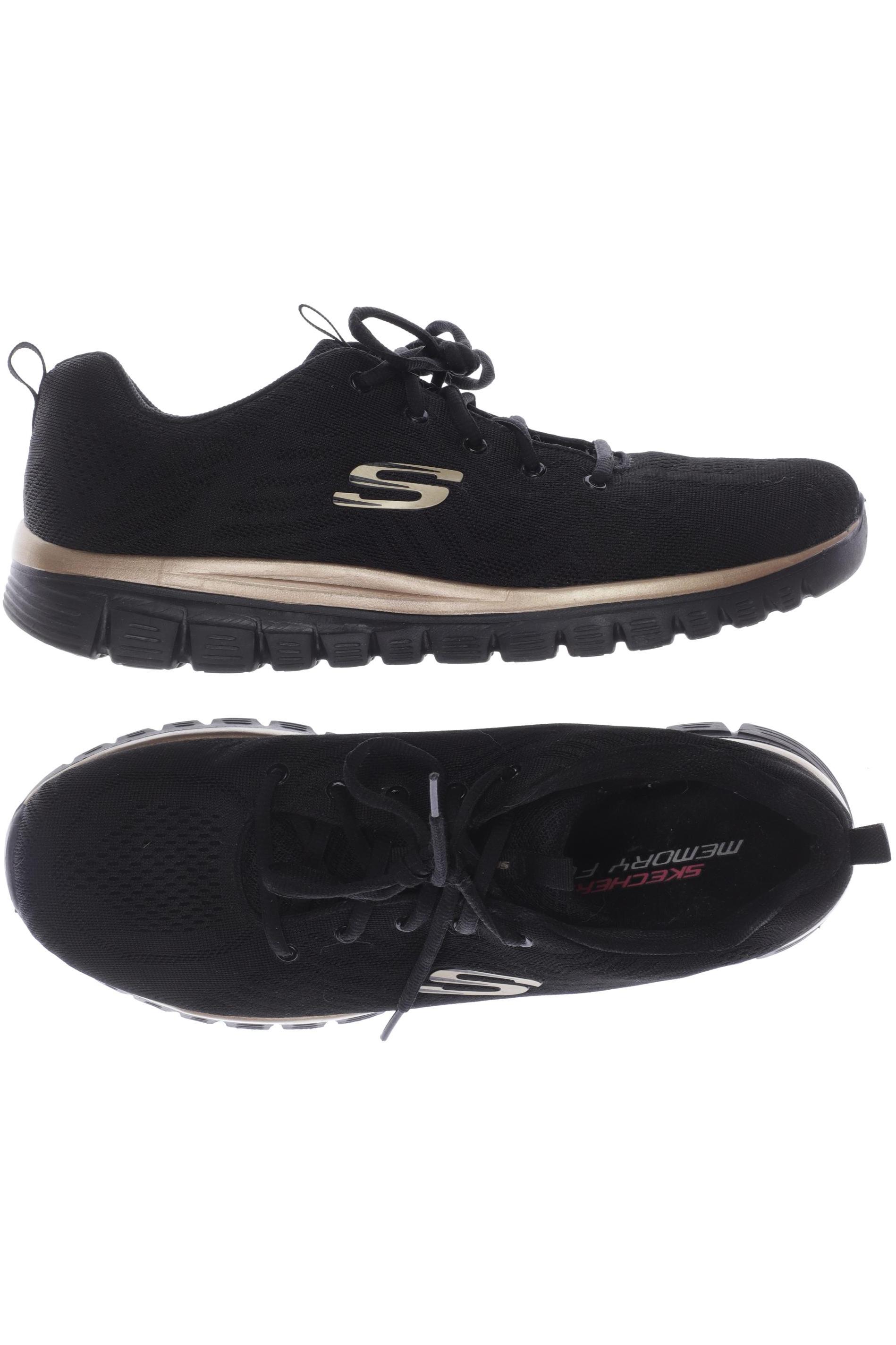 

SKECHERS Damen Sneakers, schwarz