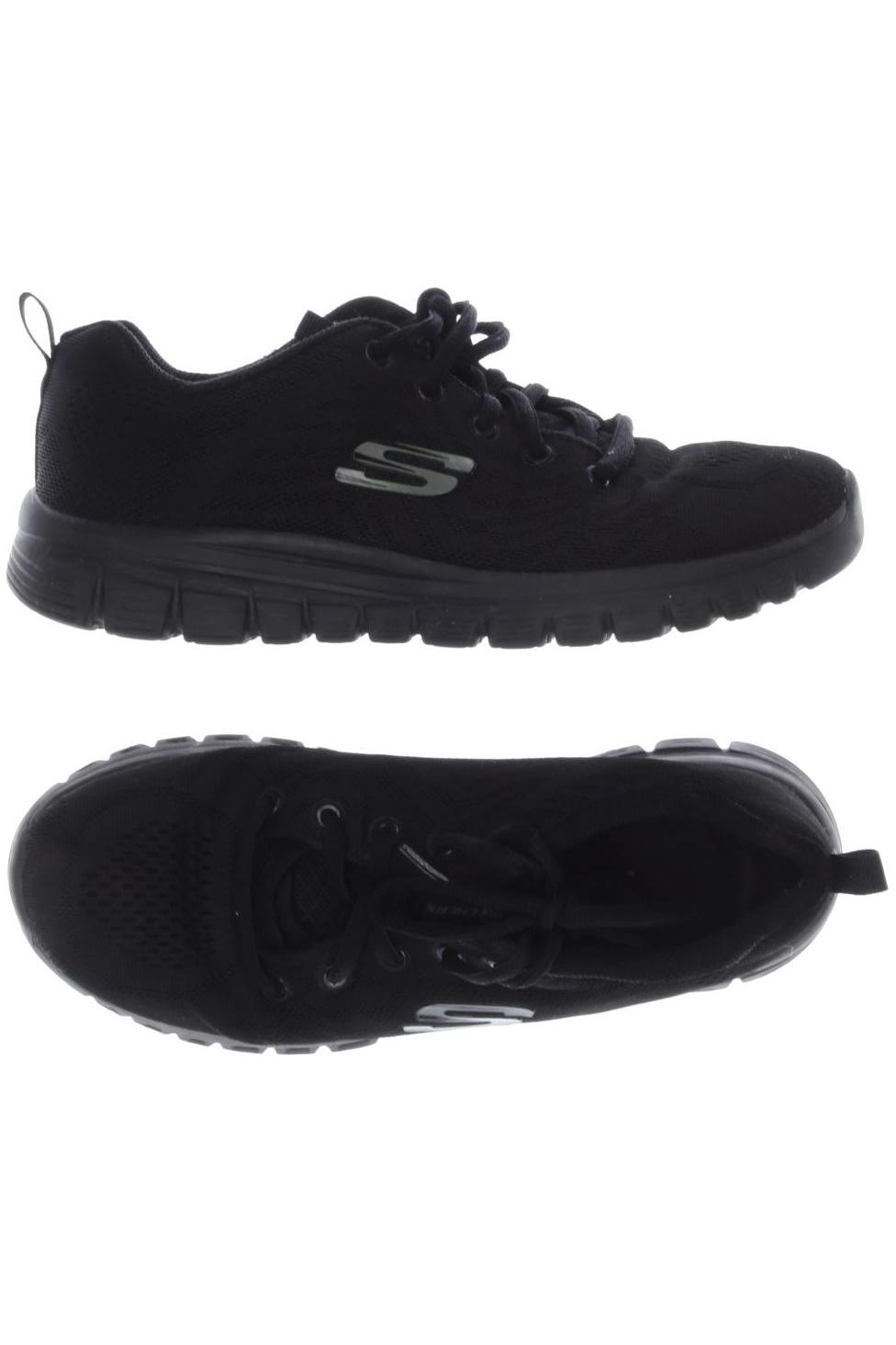 

Skechers Damen Sneakers, schwarz, Gr. 38.5