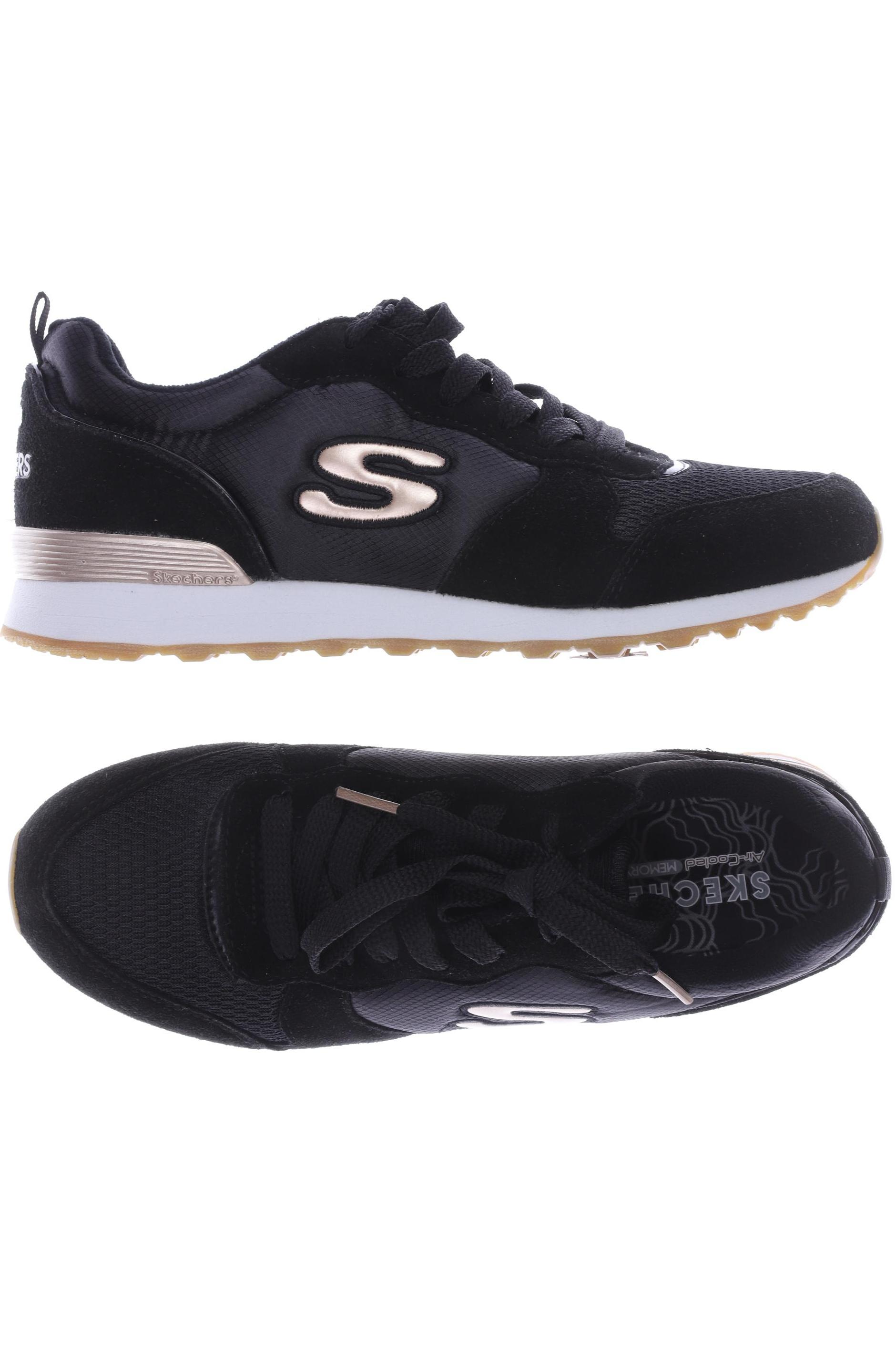 

SKECHERS Damen Sneakers, schwarz