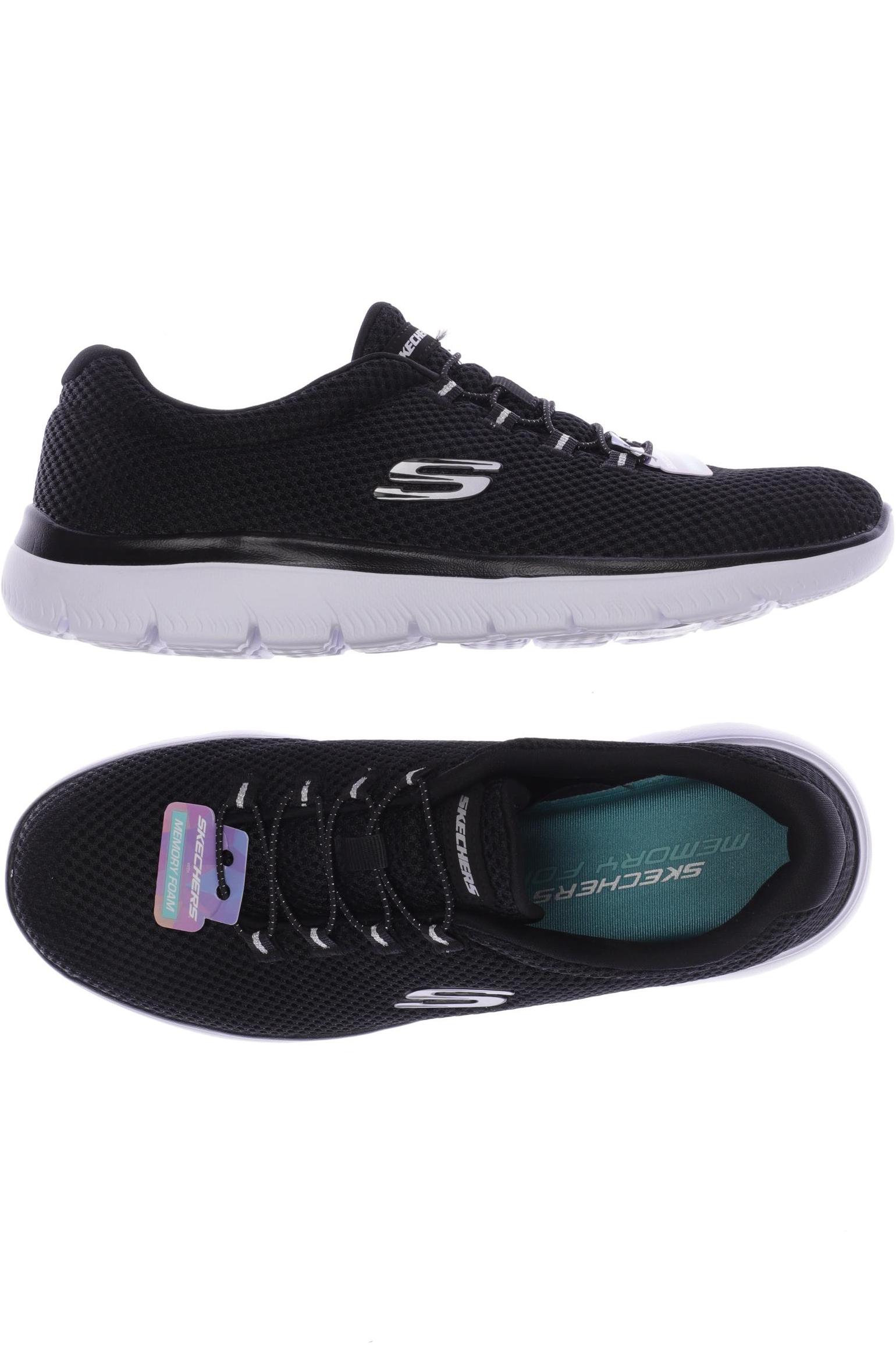 

SKECHERS Damen Sneakers, schwarz