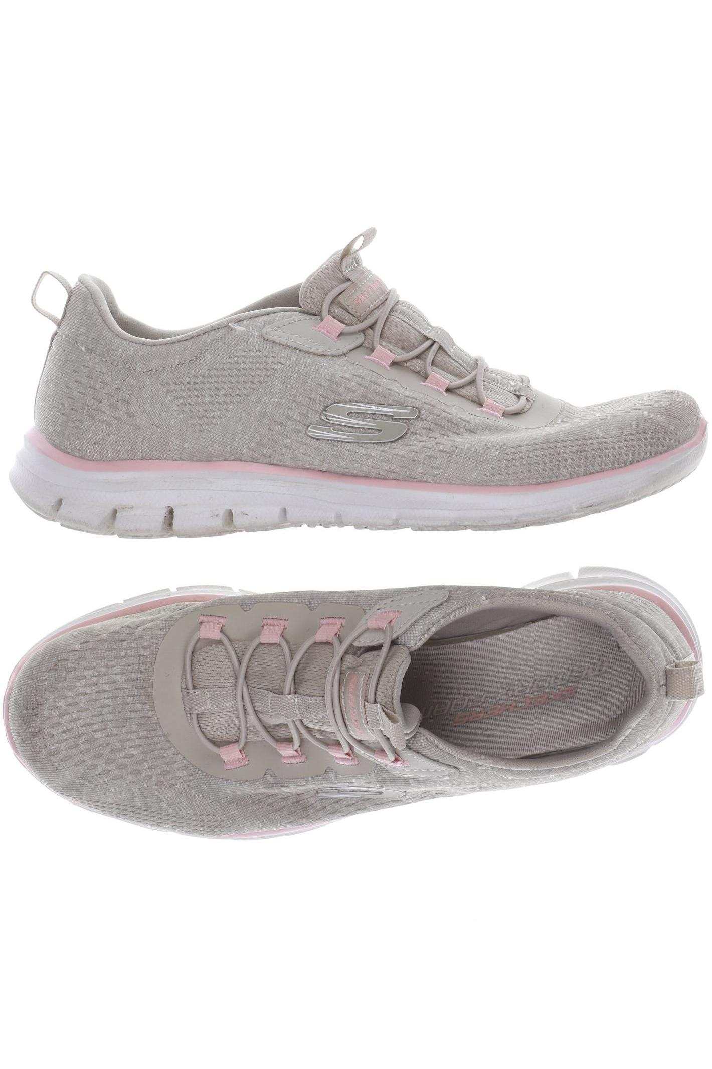 

SKECHERS Damen Sneakers, cremeweiß