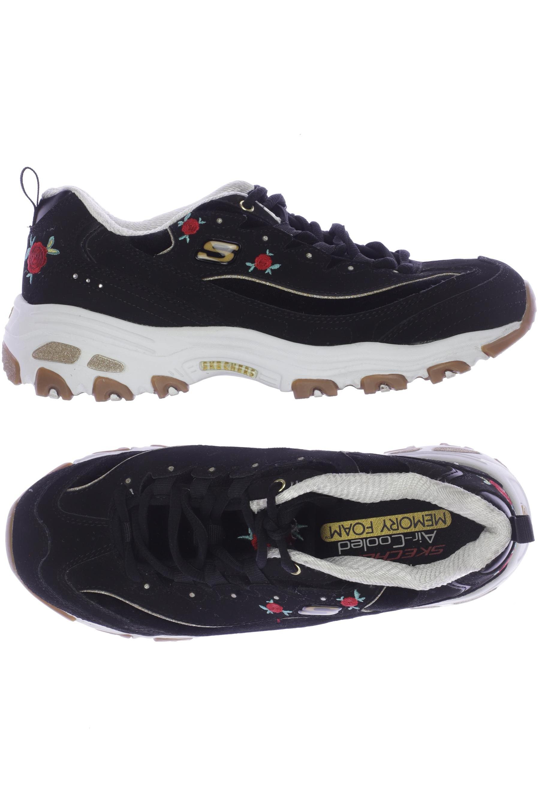 

SKECHERS Damen Sneakers, schwarz
