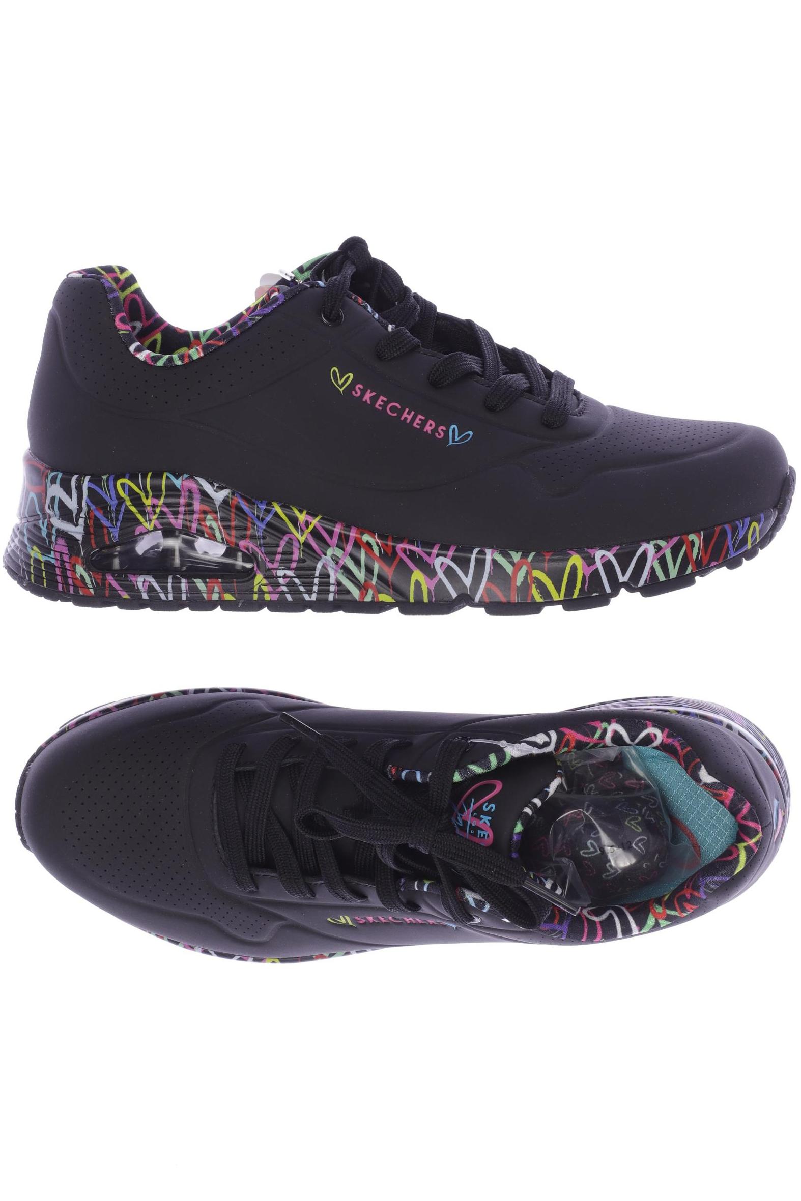 

SKECHERS Damen Sneakers, schwarz