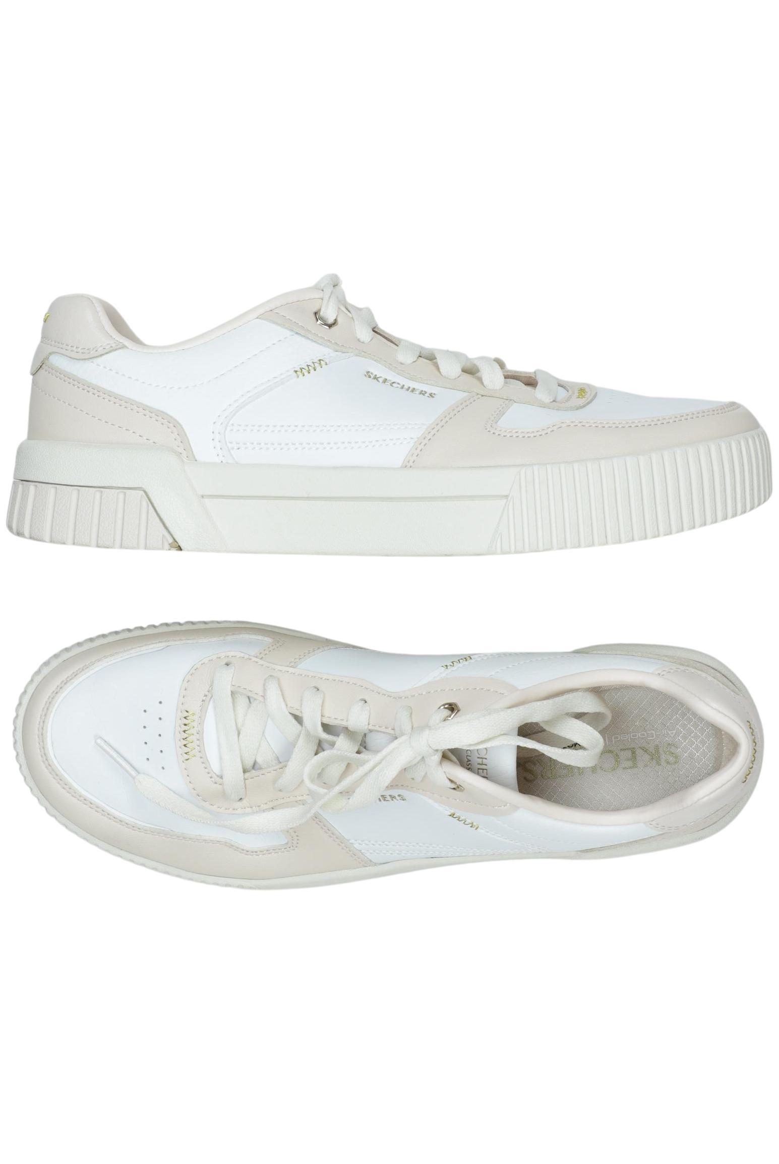 

Skechers Damen Sneakers, cremeweiß, Gr. 40