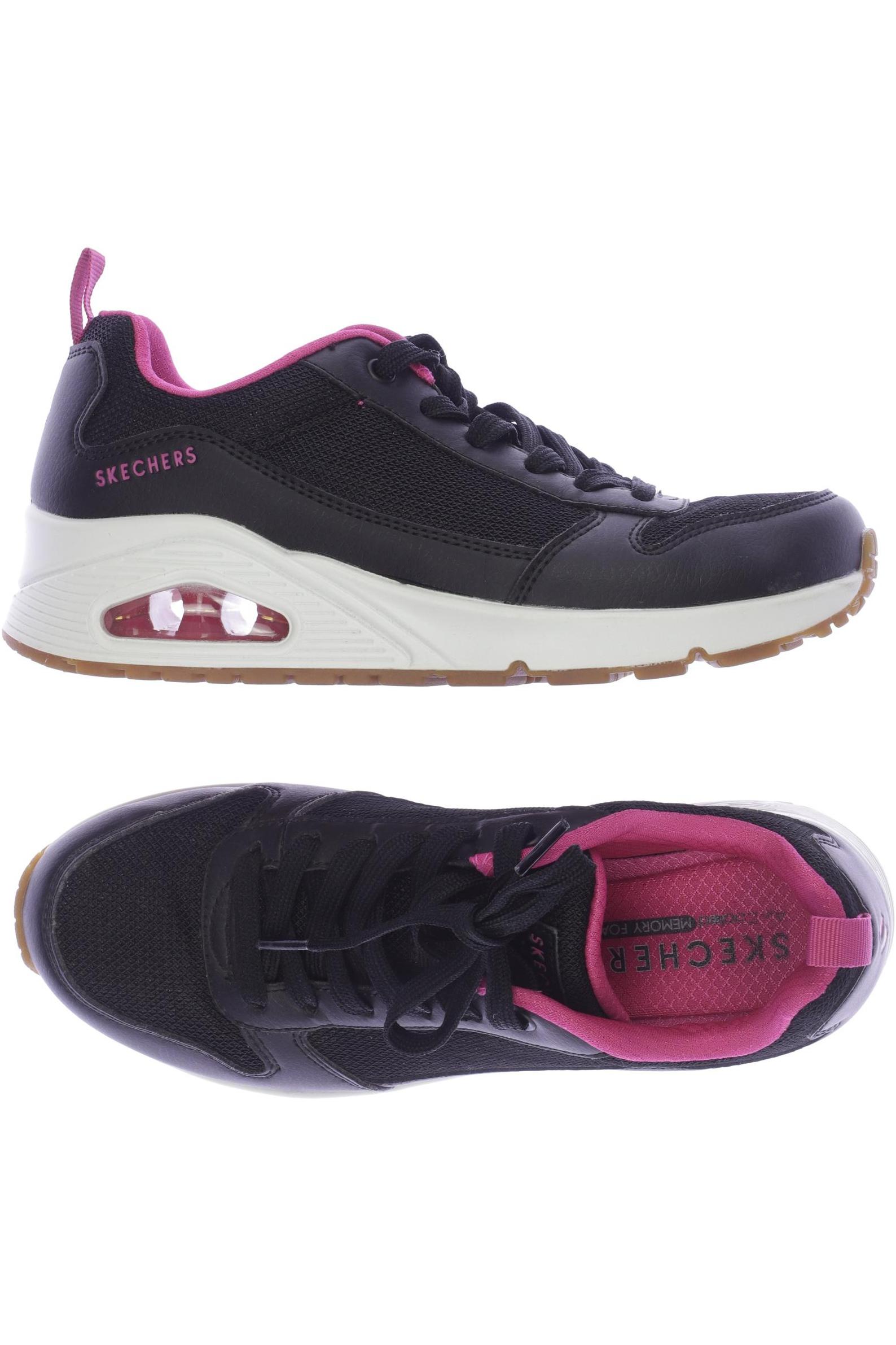 

SKECHERS Damen Sneakers, schwarz