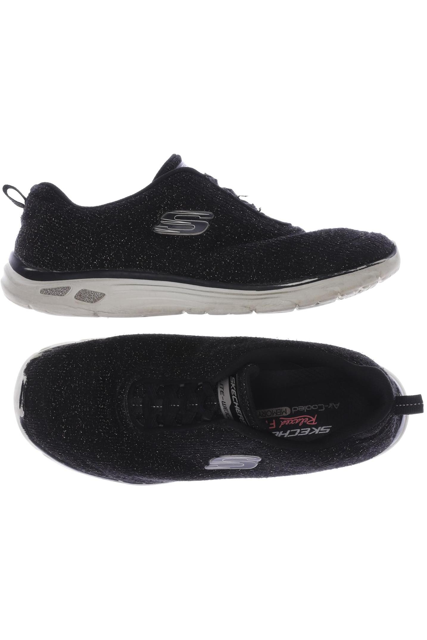 

SKECHERS Damen Sneakers, schwarz