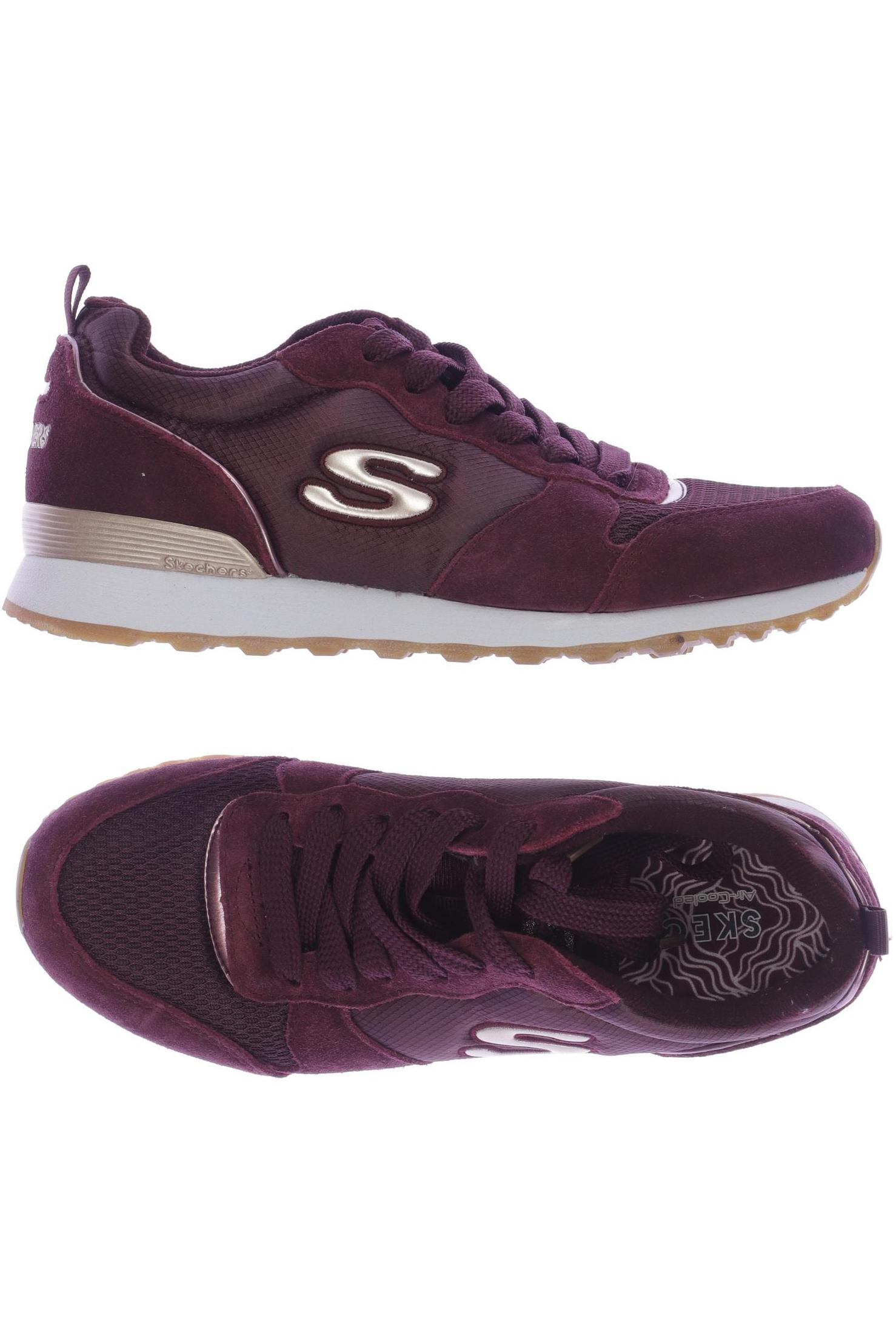 

SKECHERS Damen Sneakers, bordeaux