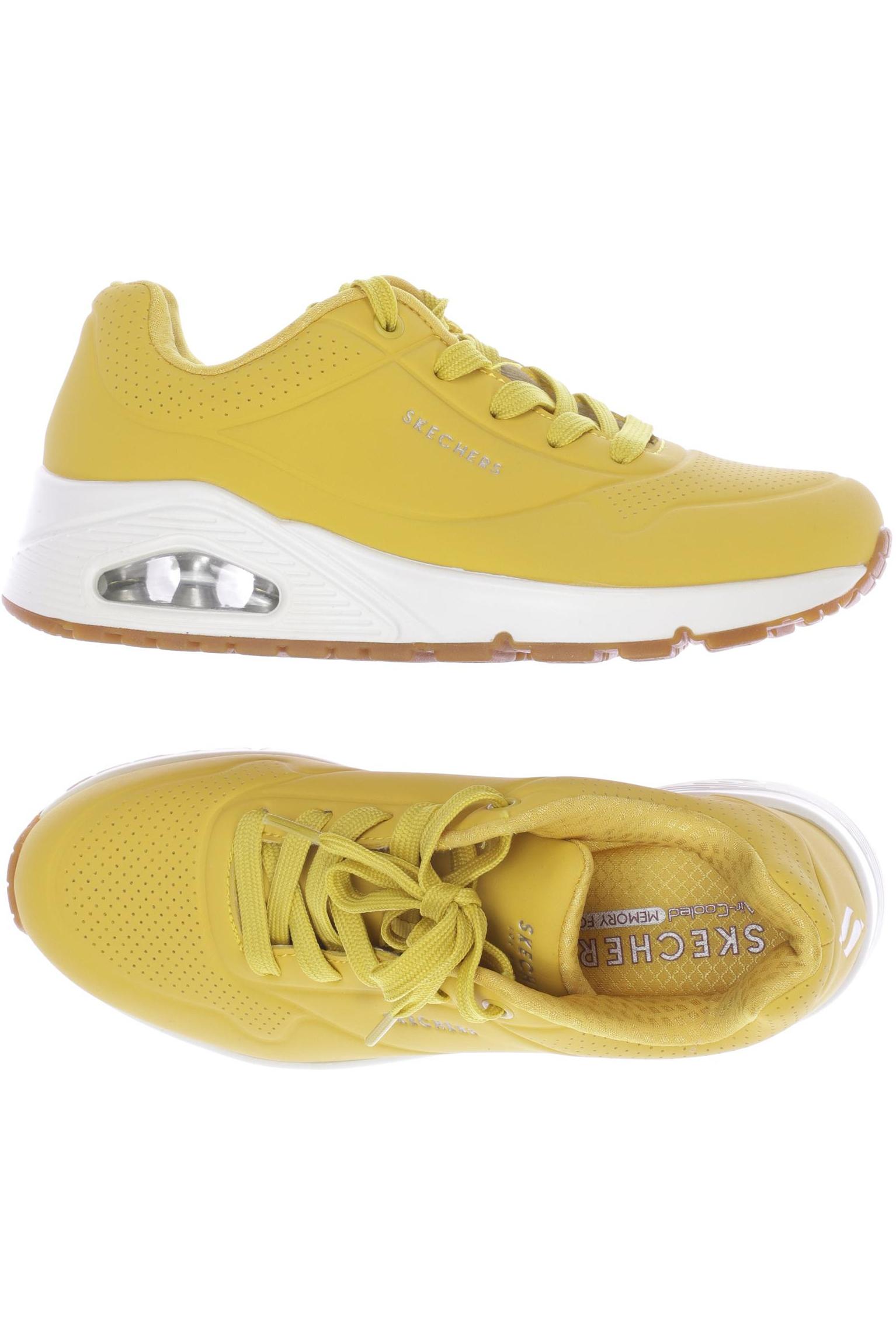 

SKECHERS Damen Sneakers, gelb