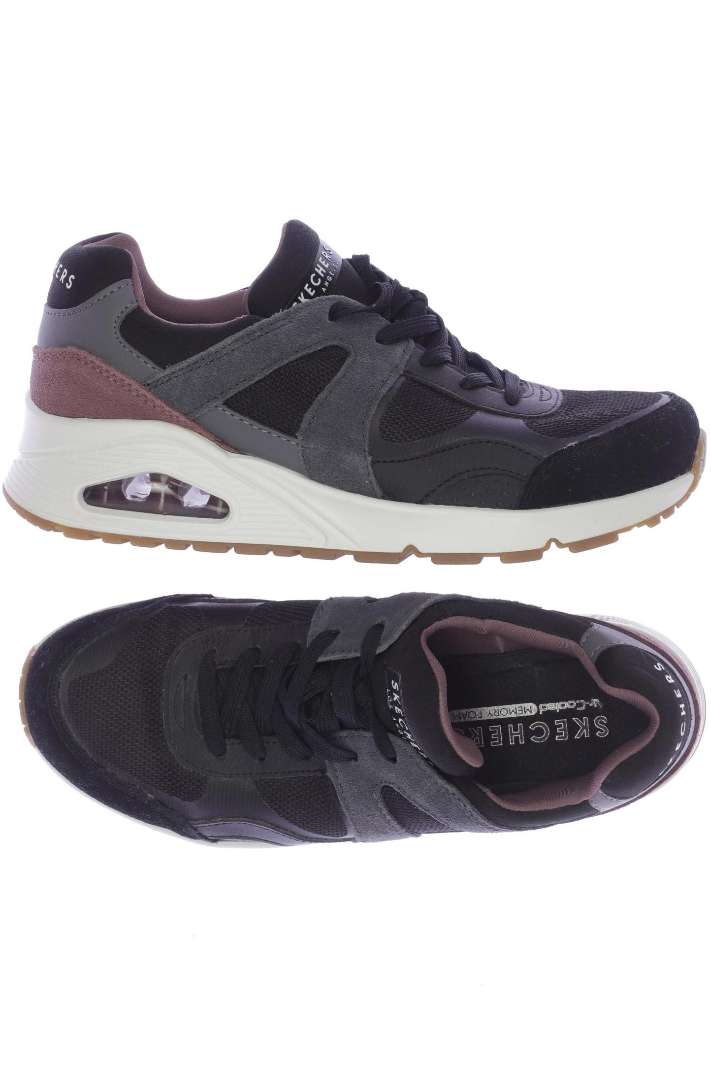 

SKECHERS Damen Sneakers, schwarz