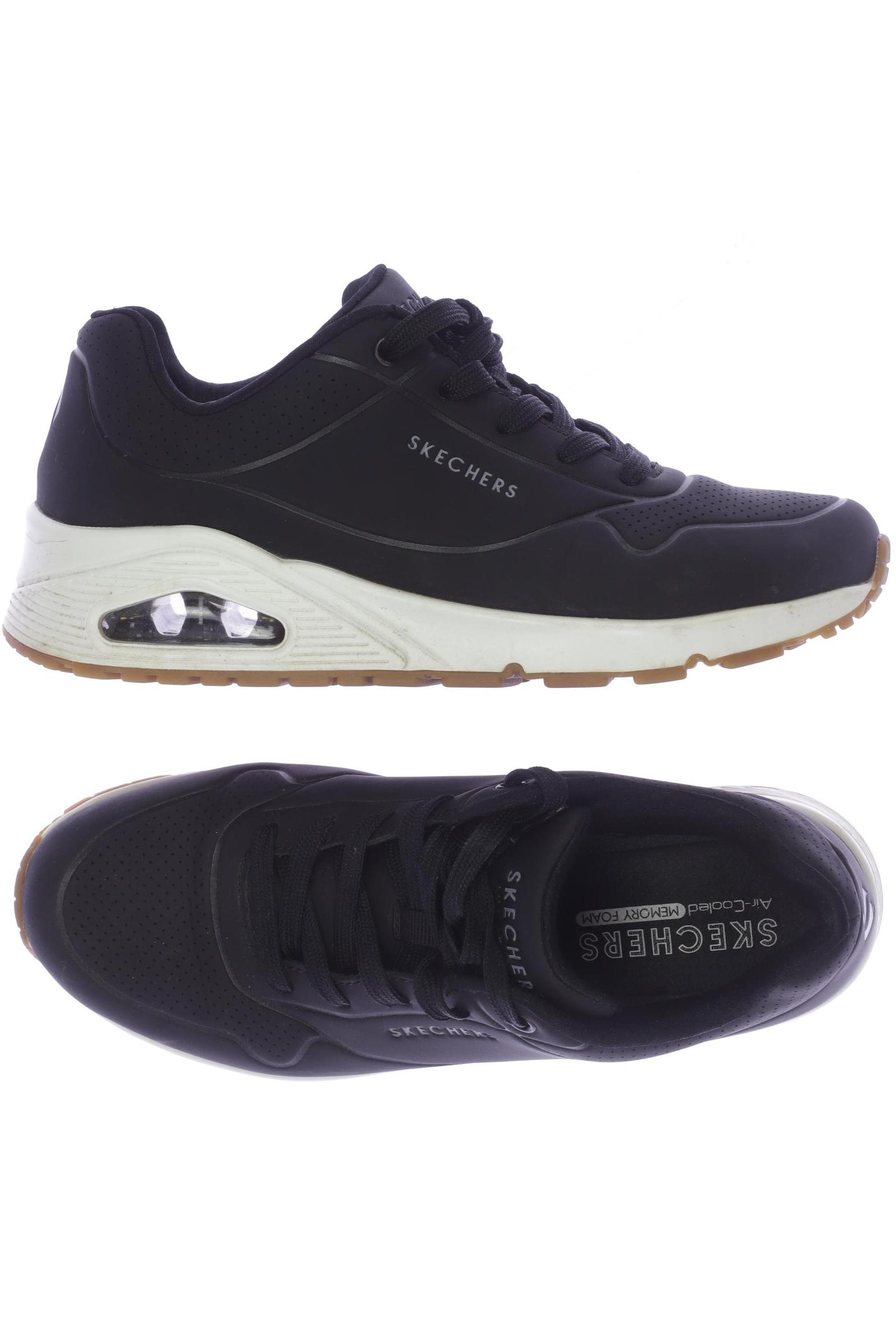

SKECHERS Damen Sneakers, schwarz