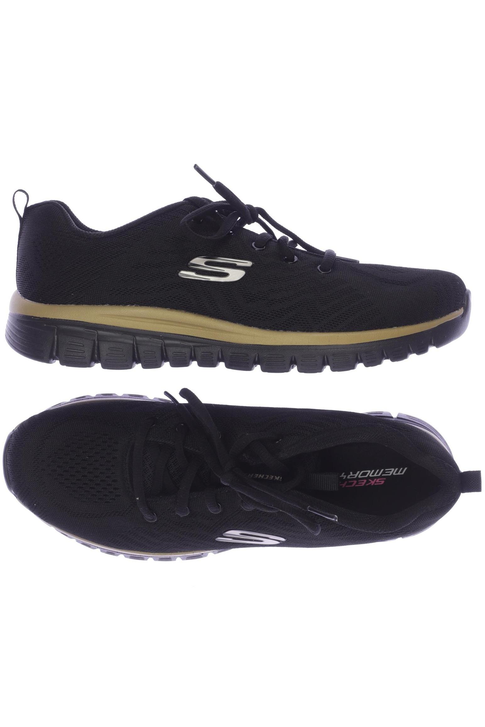 

SKECHERS Damen Sneakers, schwarz