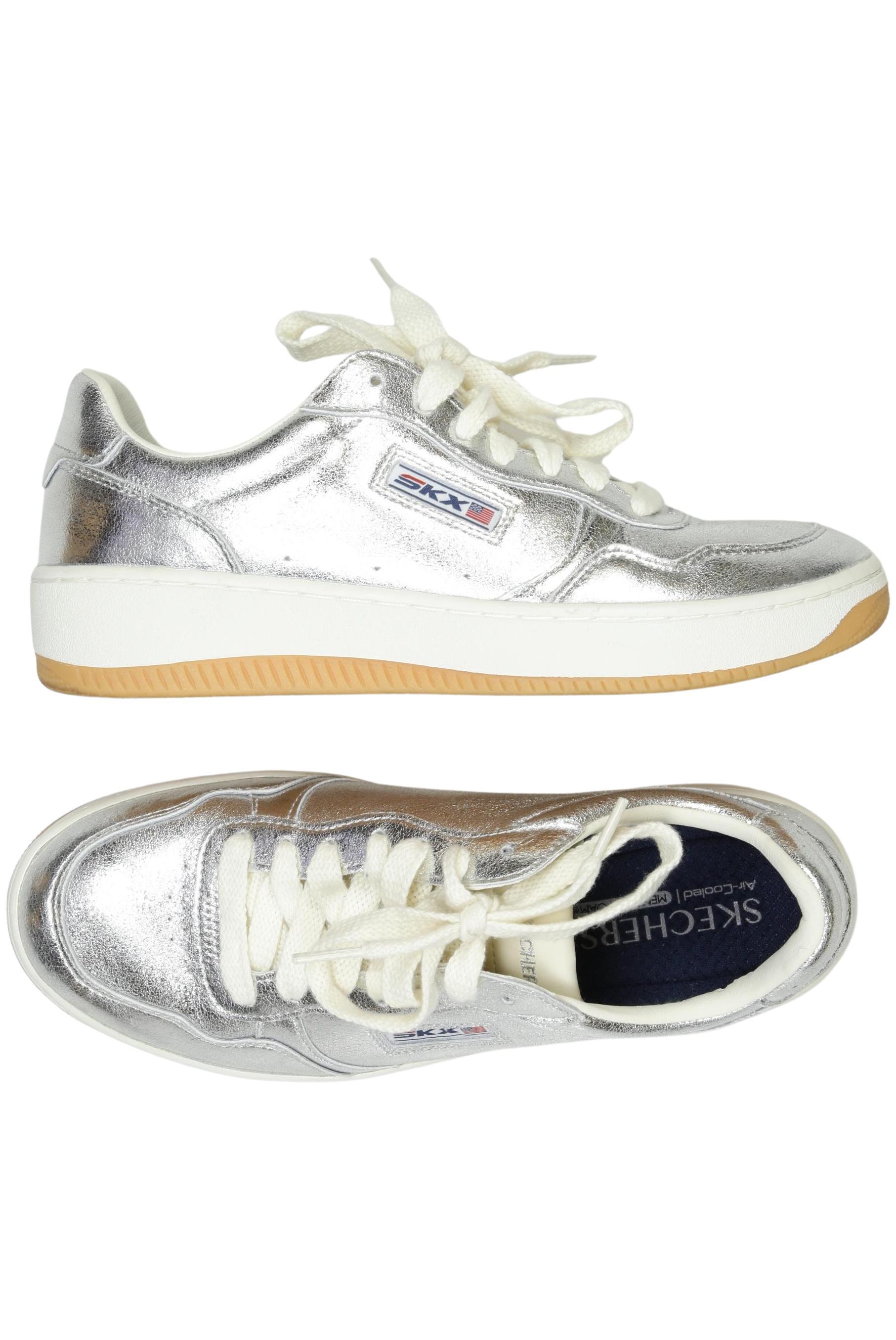 

Skechers Damen Sneakers, silber, Gr. 38.5