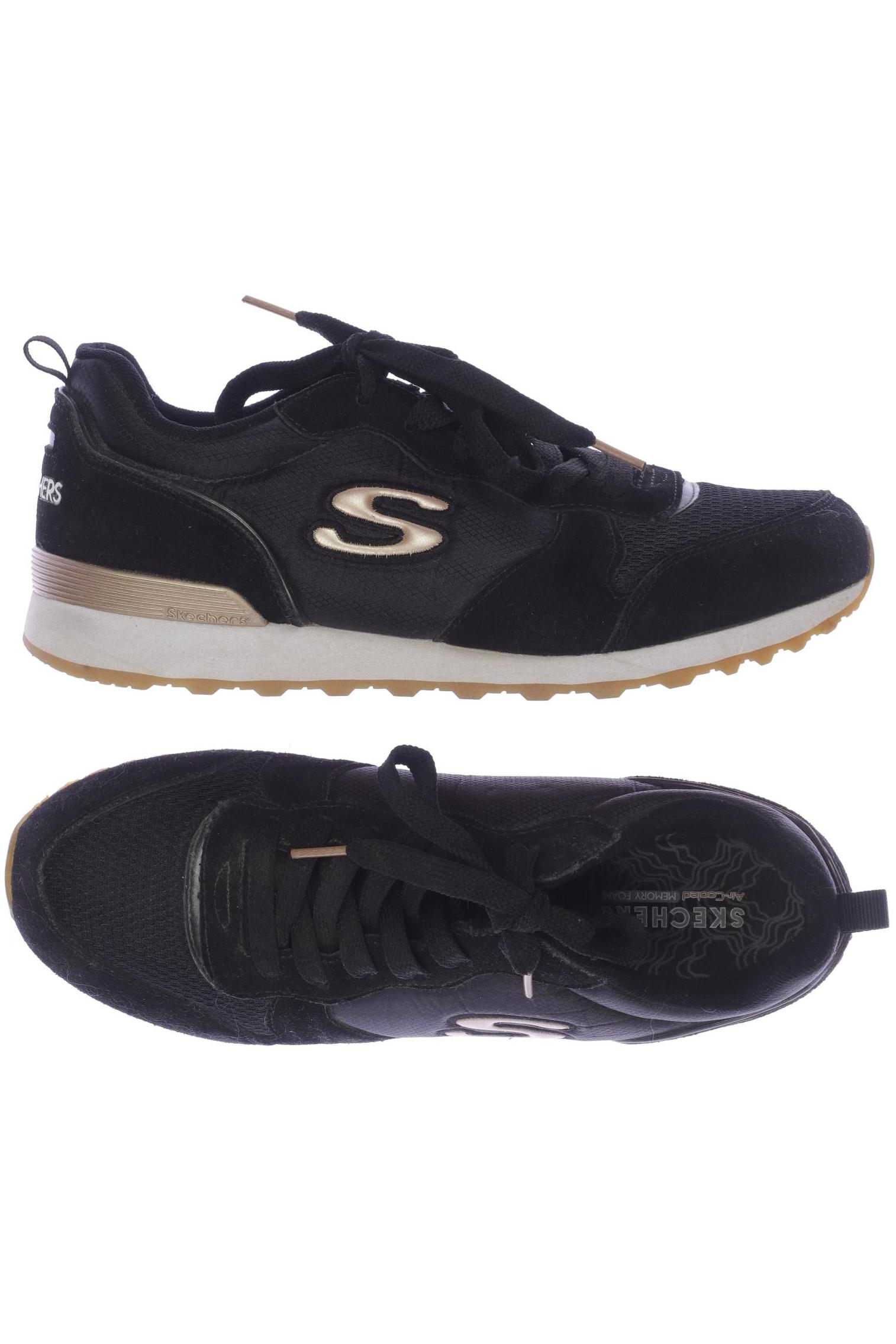 

SKECHERS Damen Sneakers, schwarz