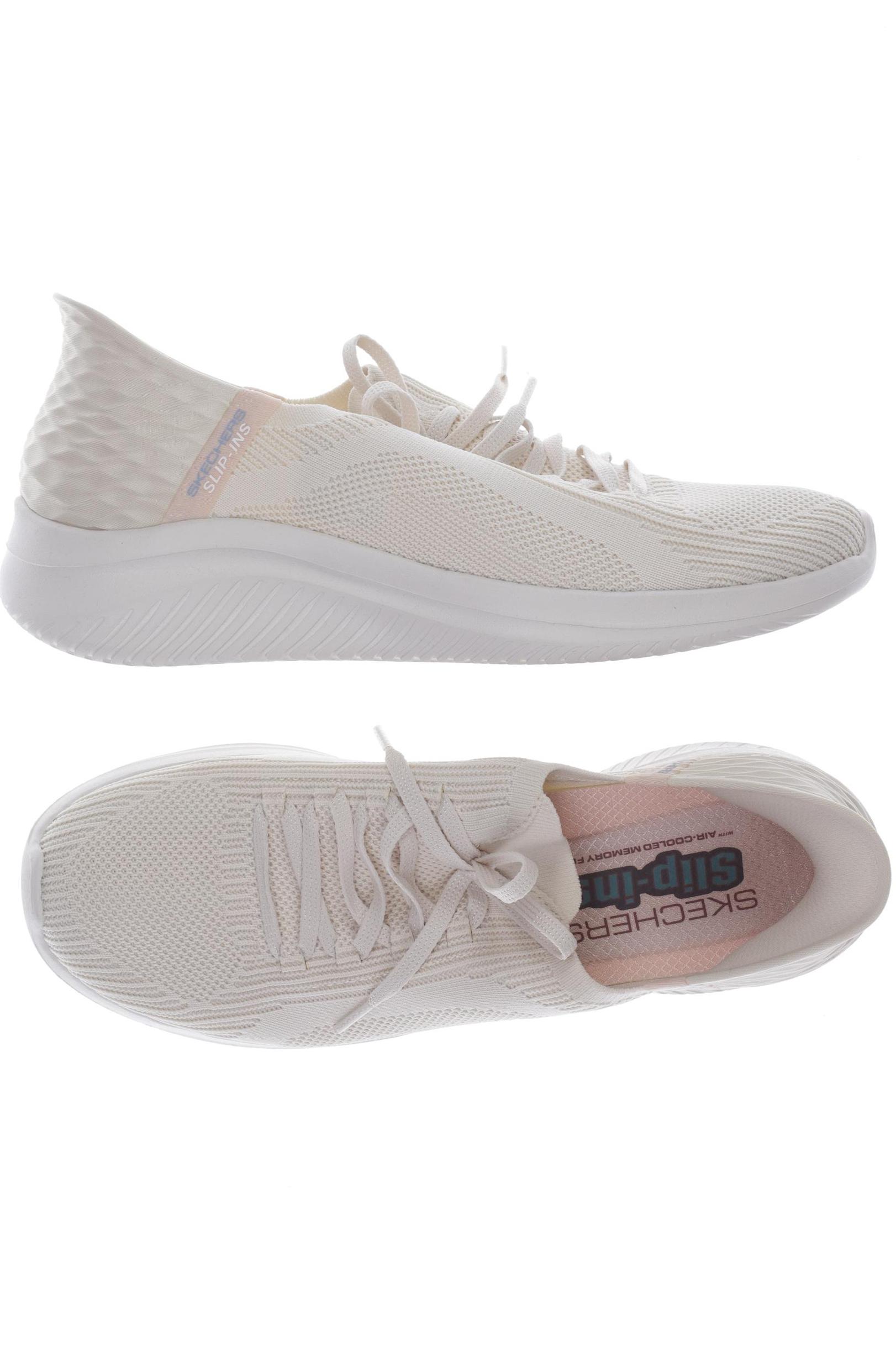 

SKECHERS Damen Sneakers, cremeweiß