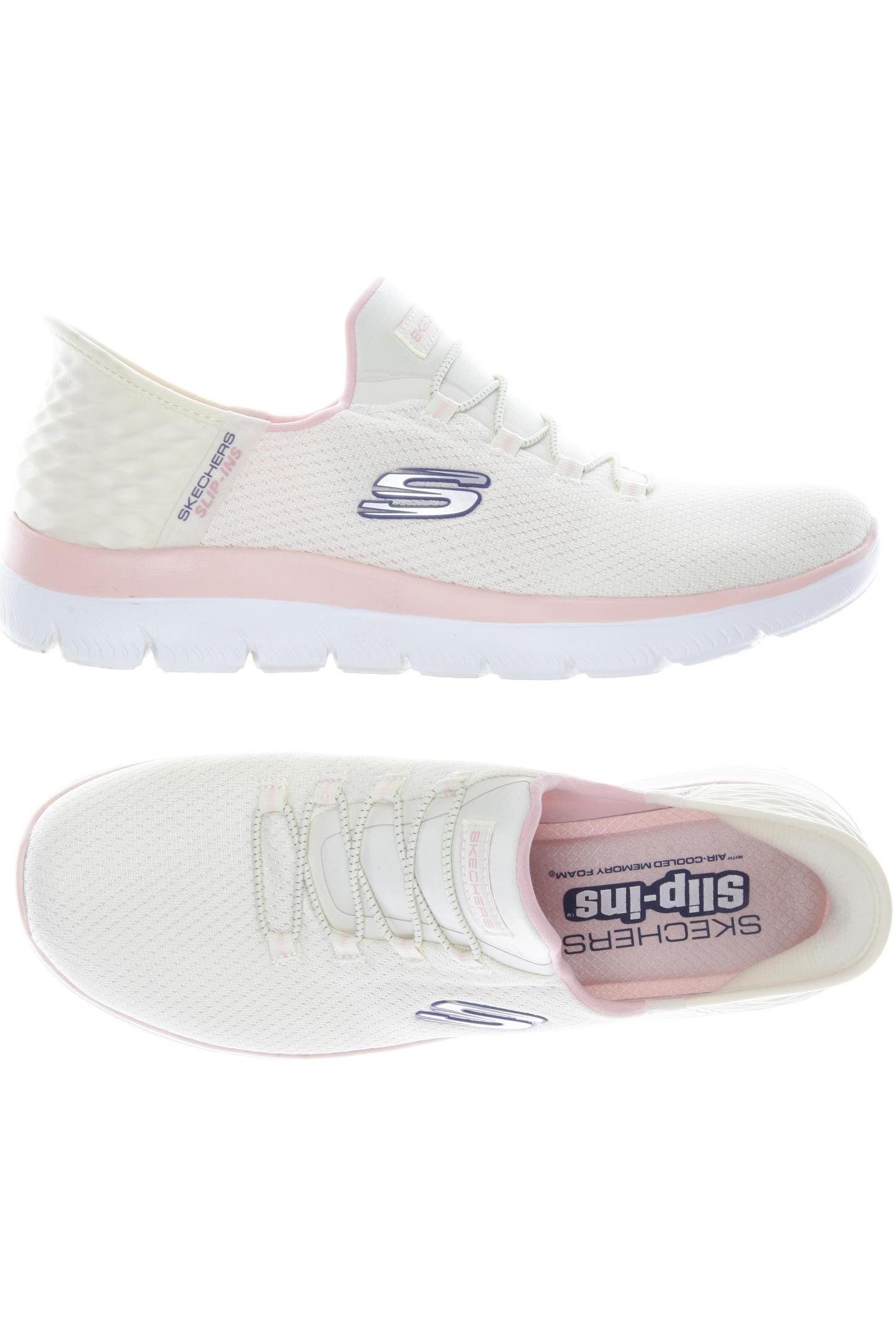 

SKECHERS Damen Sneakers, cremeweiß