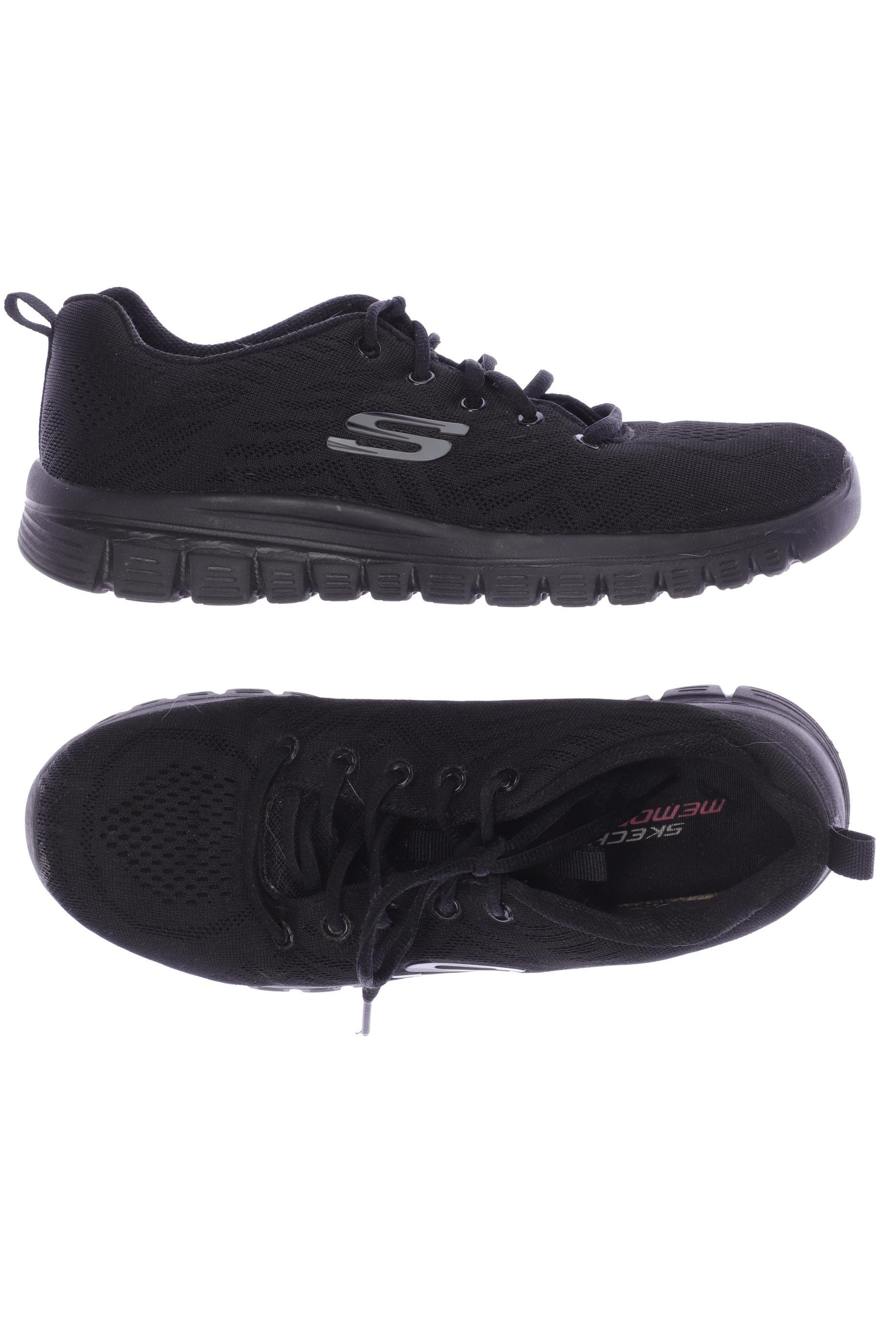 

SKECHERS Damen Sneakers, schwarz