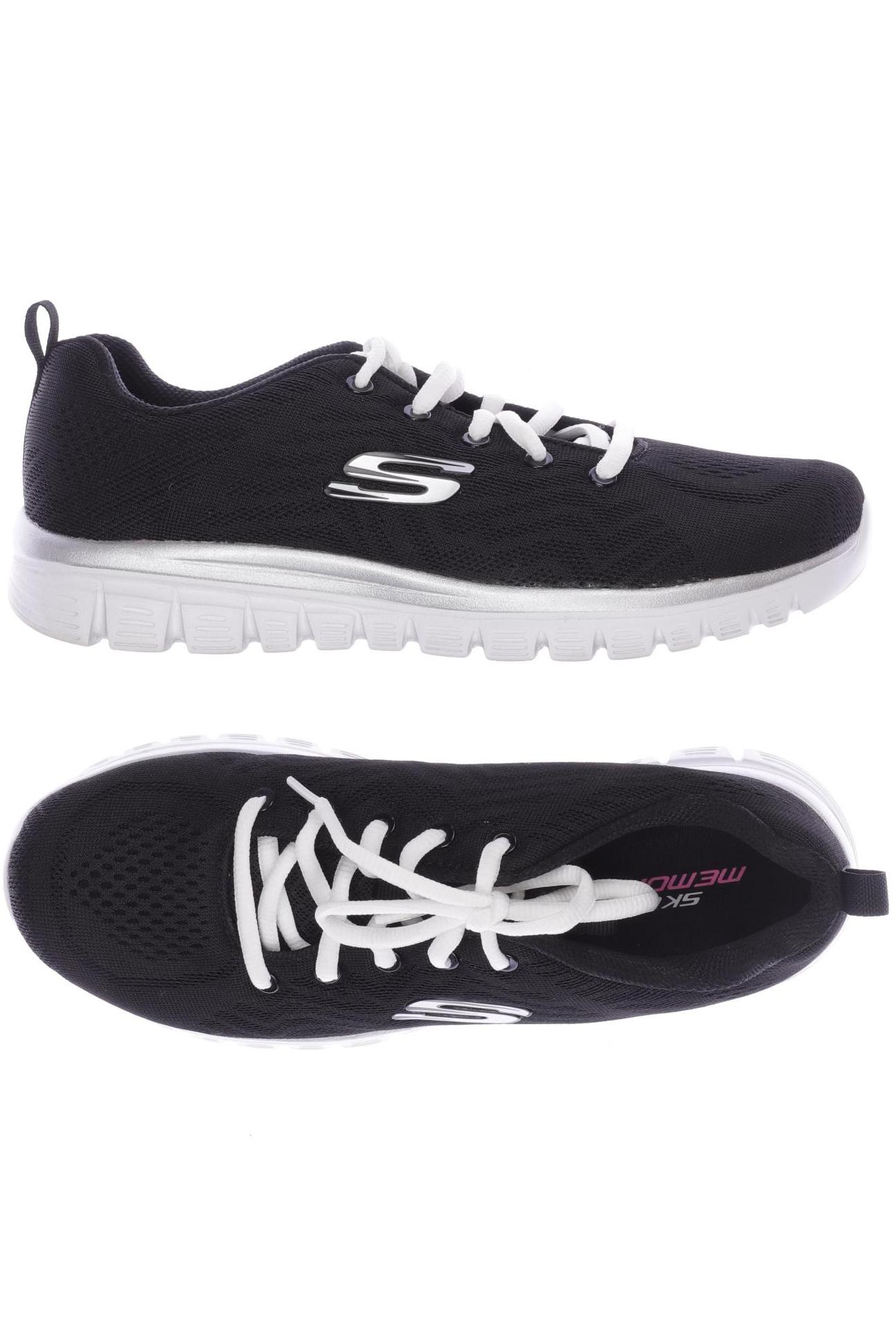 

SKECHERS Damen Sneakers, schwarz