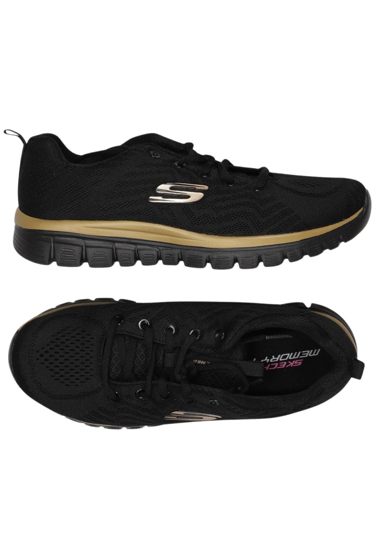 

Skechers Damen Sneakers, schwarz, Gr. 38
