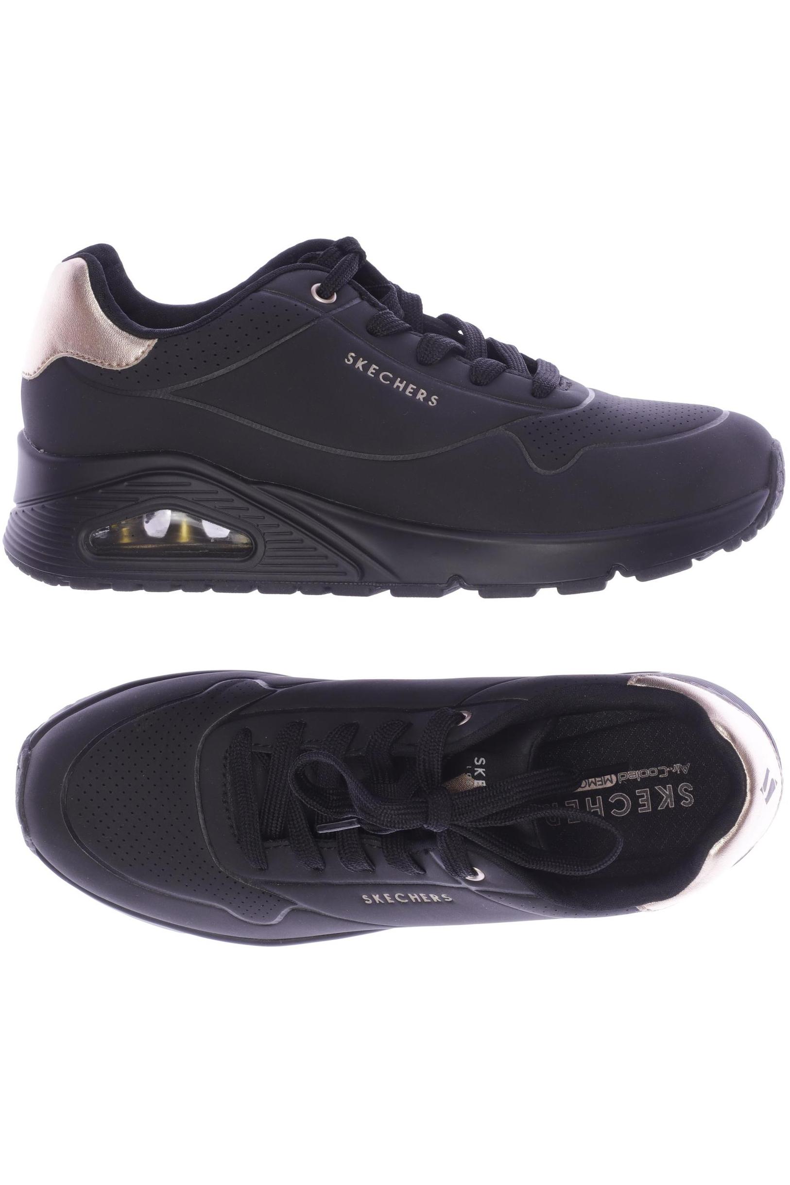 

SKECHERS Damen Sneakers, schwarz