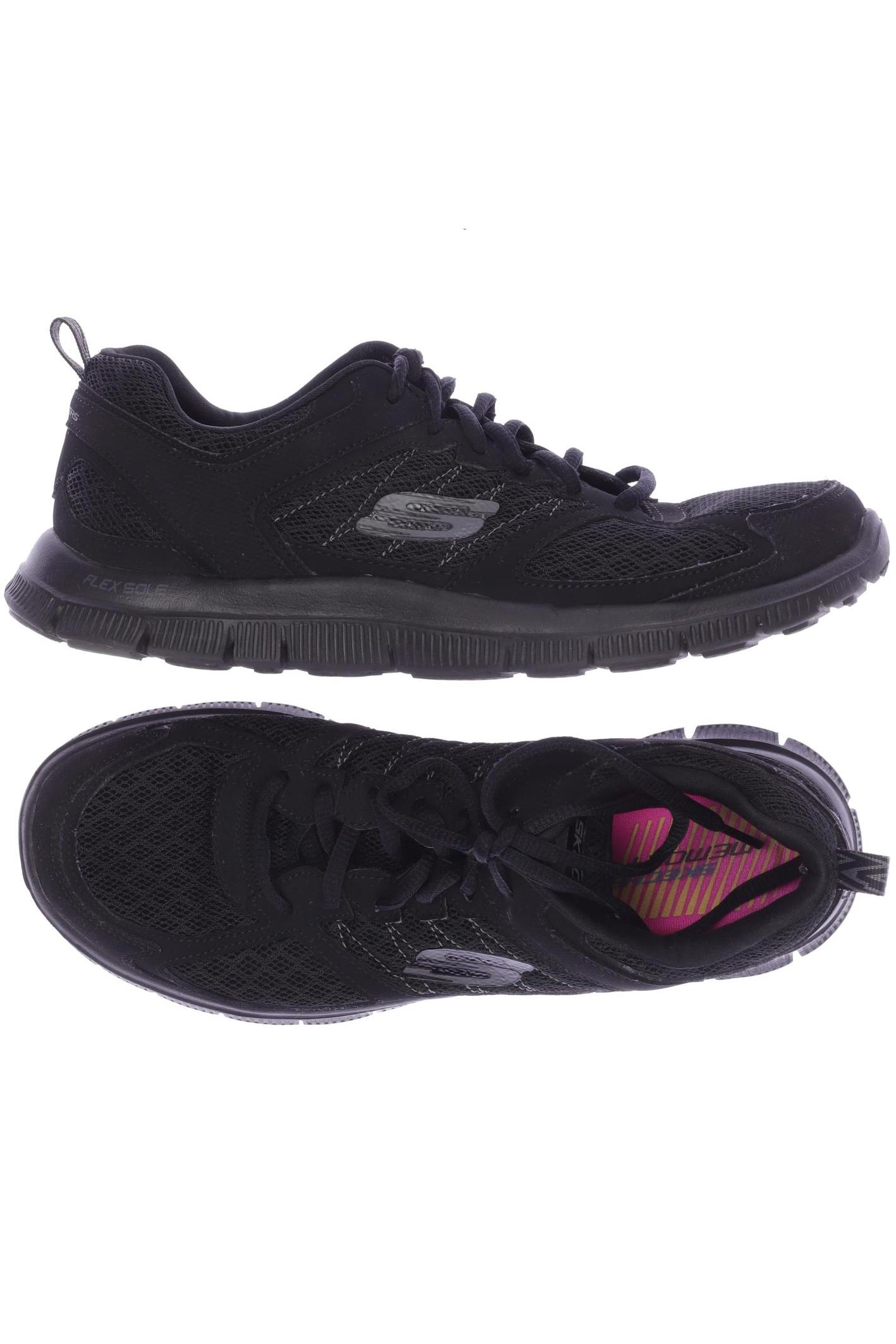

SKECHERS Damen Sneakers, schwarz